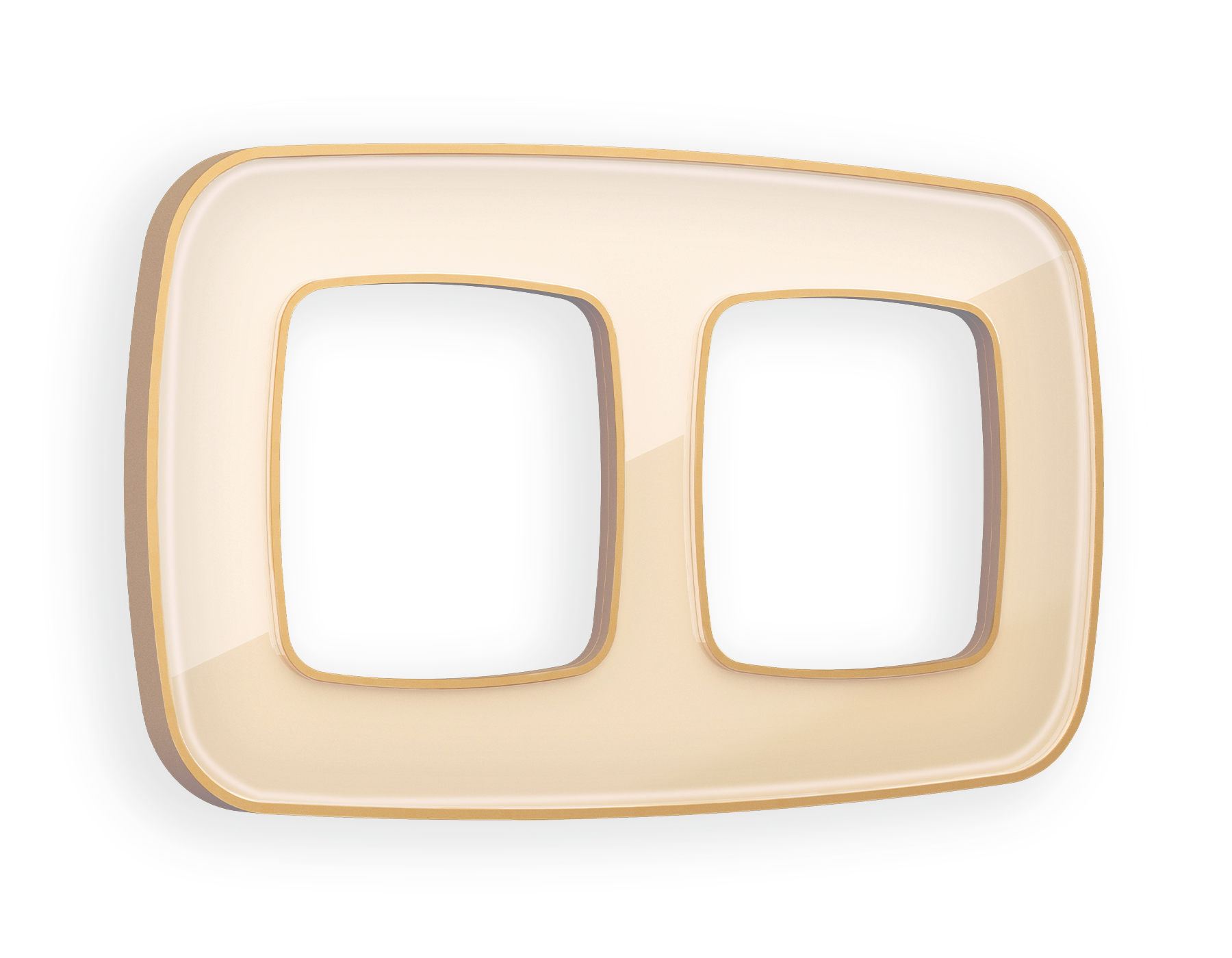 OF640342 Рамка OMEGA Coint (Бежевый Стекло органическое/Шампань) 2-ая