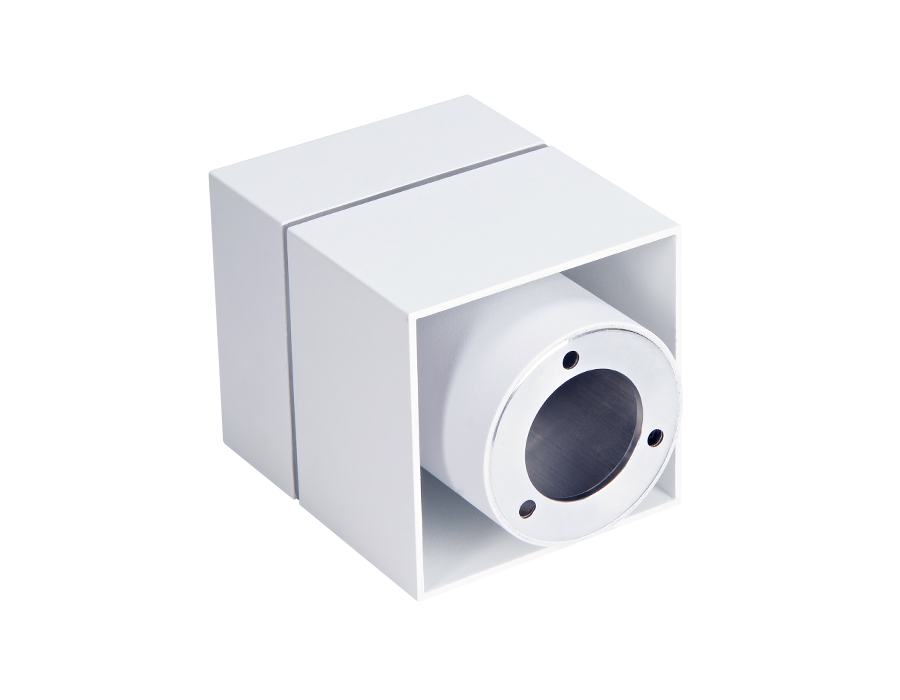 Накладной светильник TN257 WH/S белый/песок LED 4200K 7W 80*80*100