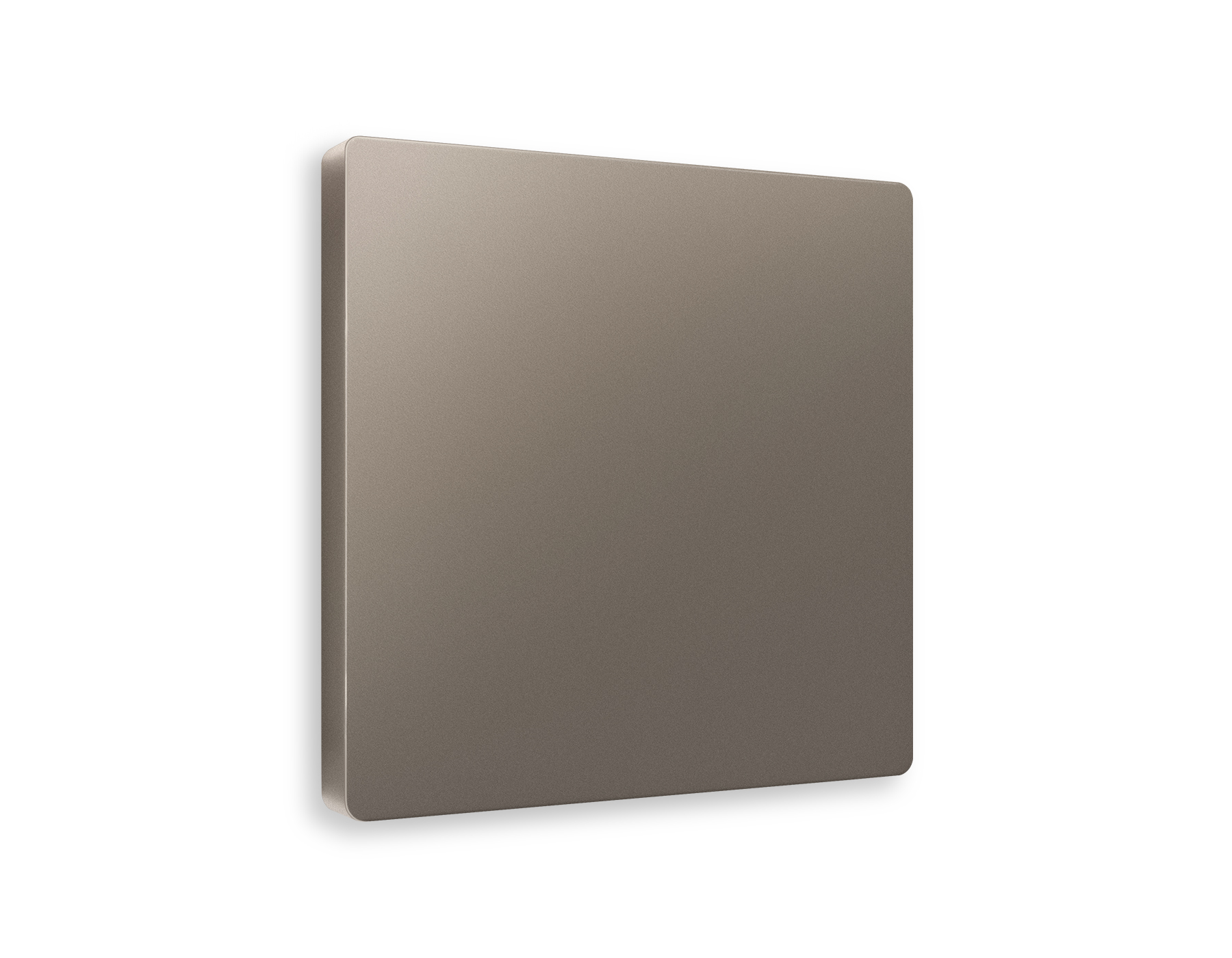 AP6460 Лицевая панель ALFA (Темная бронза матовый) заглушка для суппорта QUANT