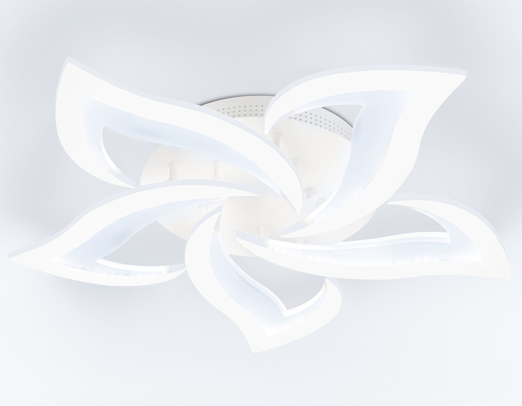 Потолочный LED светильник FA4471/5 WH белый 56W 3000K/4200K/6400K D640*80 (ПДУ ИК)