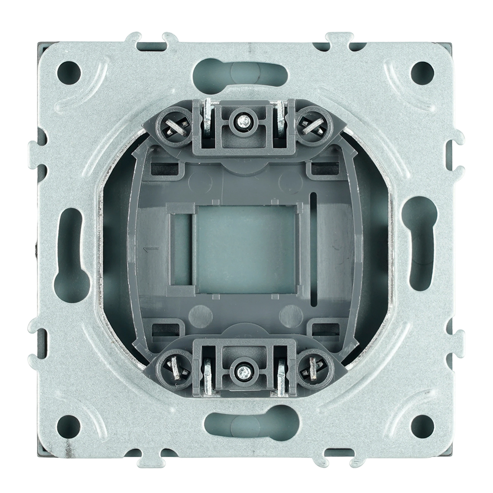 Заглушка (механизм), STEKKER, серия Эмили, RST00-5116-09, антрацит, soft touch