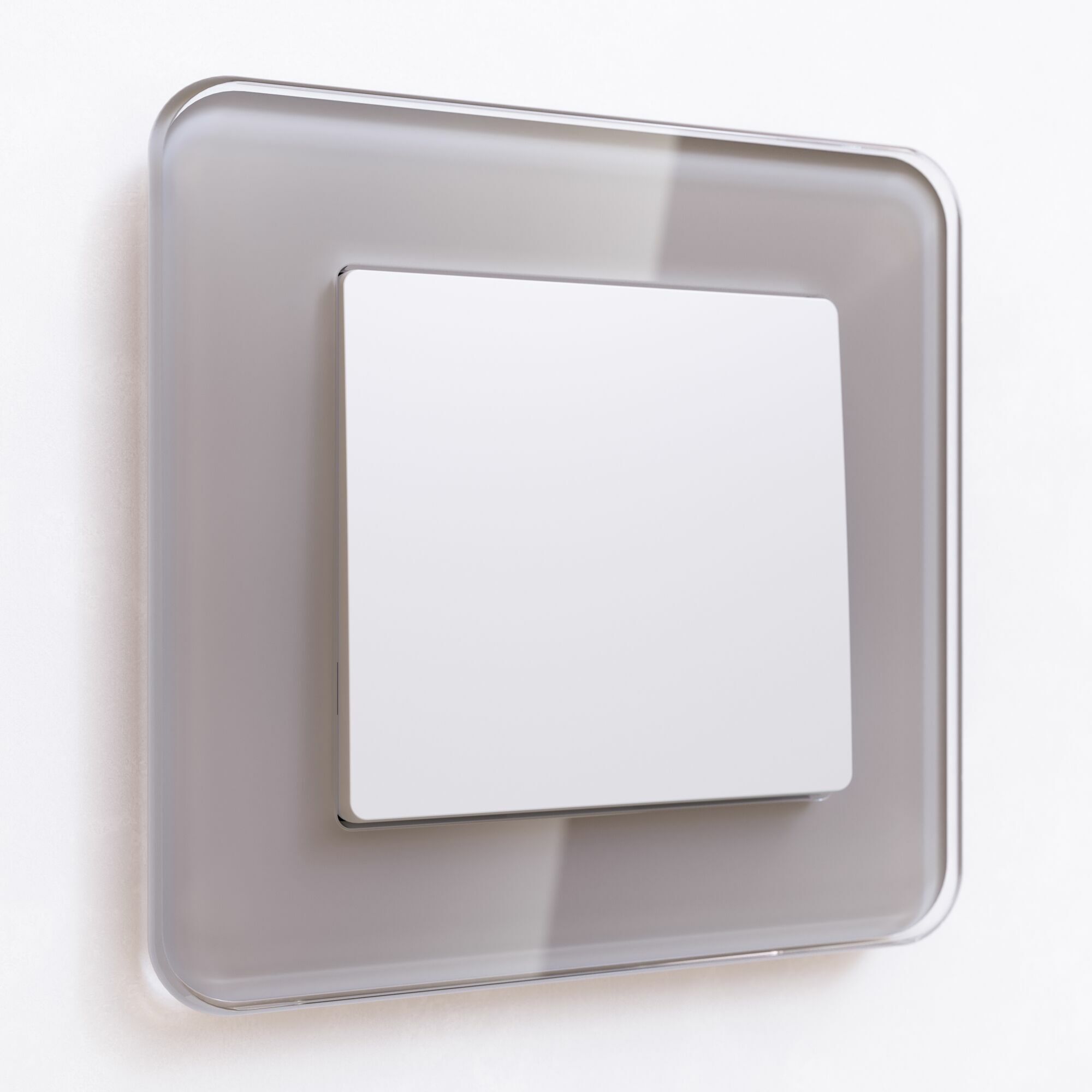 Выключатель одноклавишный проходной Werkel (белый матовый) W1112061