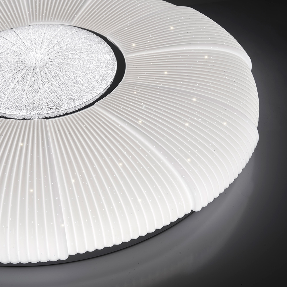 Светодиодный управляемый светильник накладной Feron AL4053 тарелка 72W 3000К-6000K белый