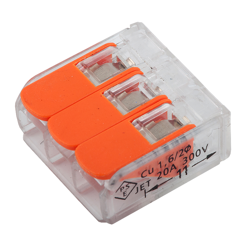 General GTER4-03 Клемма универсальная монтажная 3-проводная, прозрачная компактная