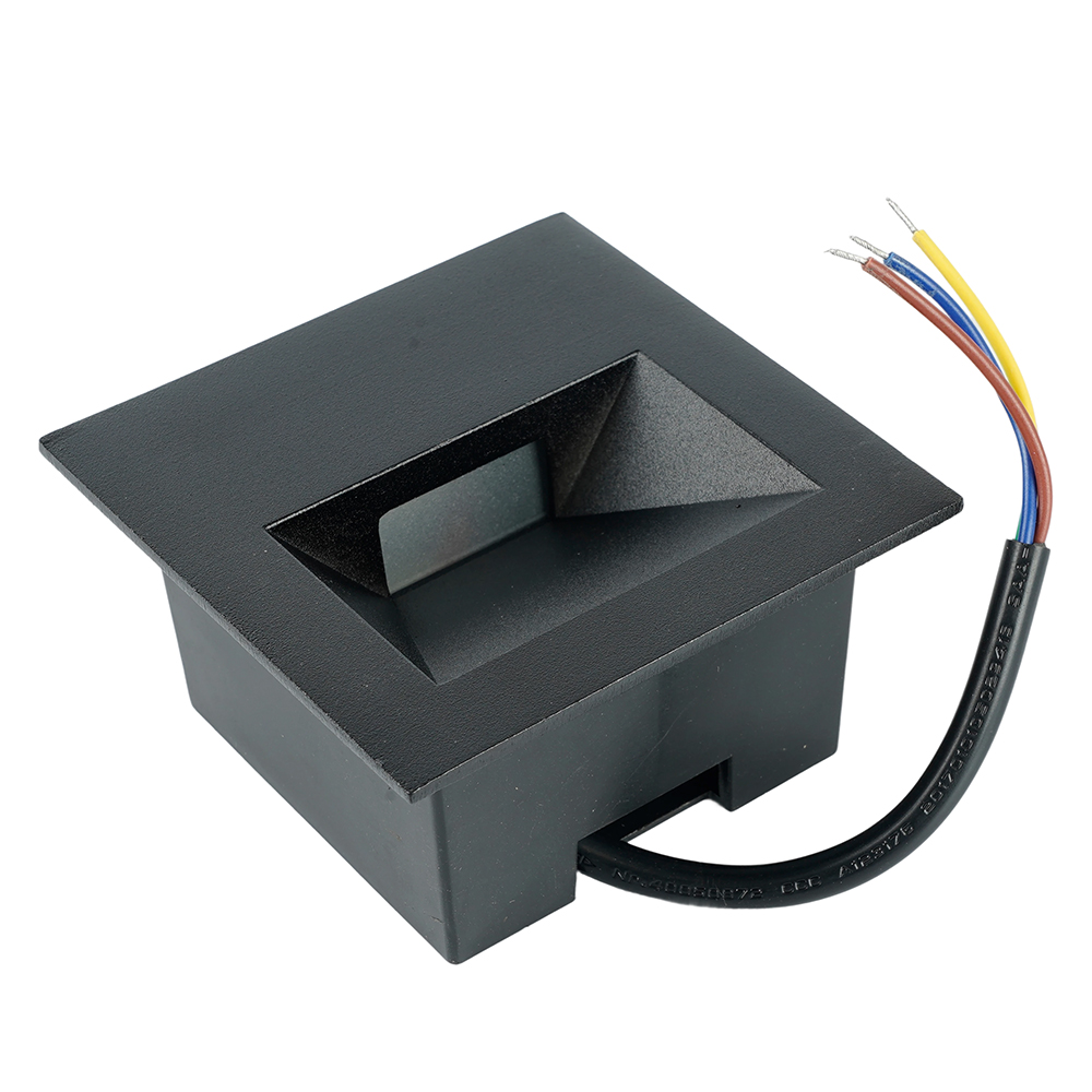 Светодиодный светильник Feron LN013-1 встраиваемый 3W 4000K, IP65, черный