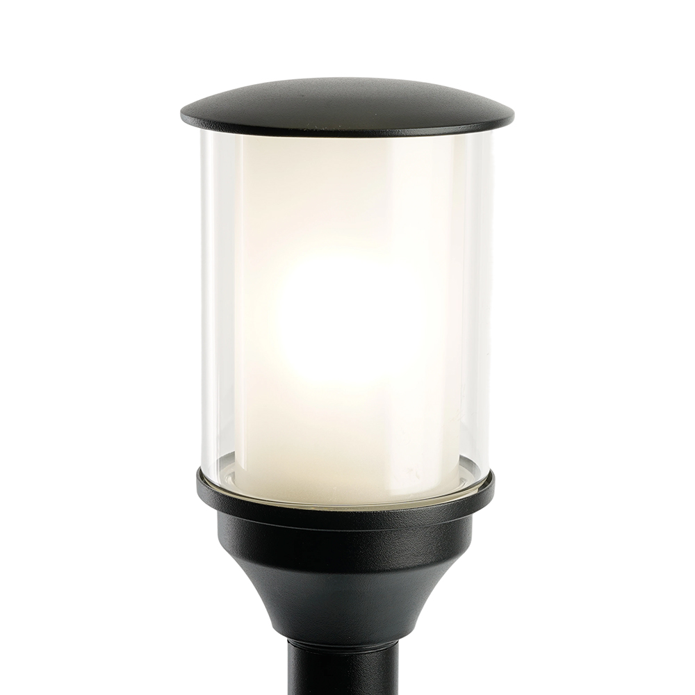 Светильник садово-парковый Feron DH1405, столб,E27 220-240V, черный