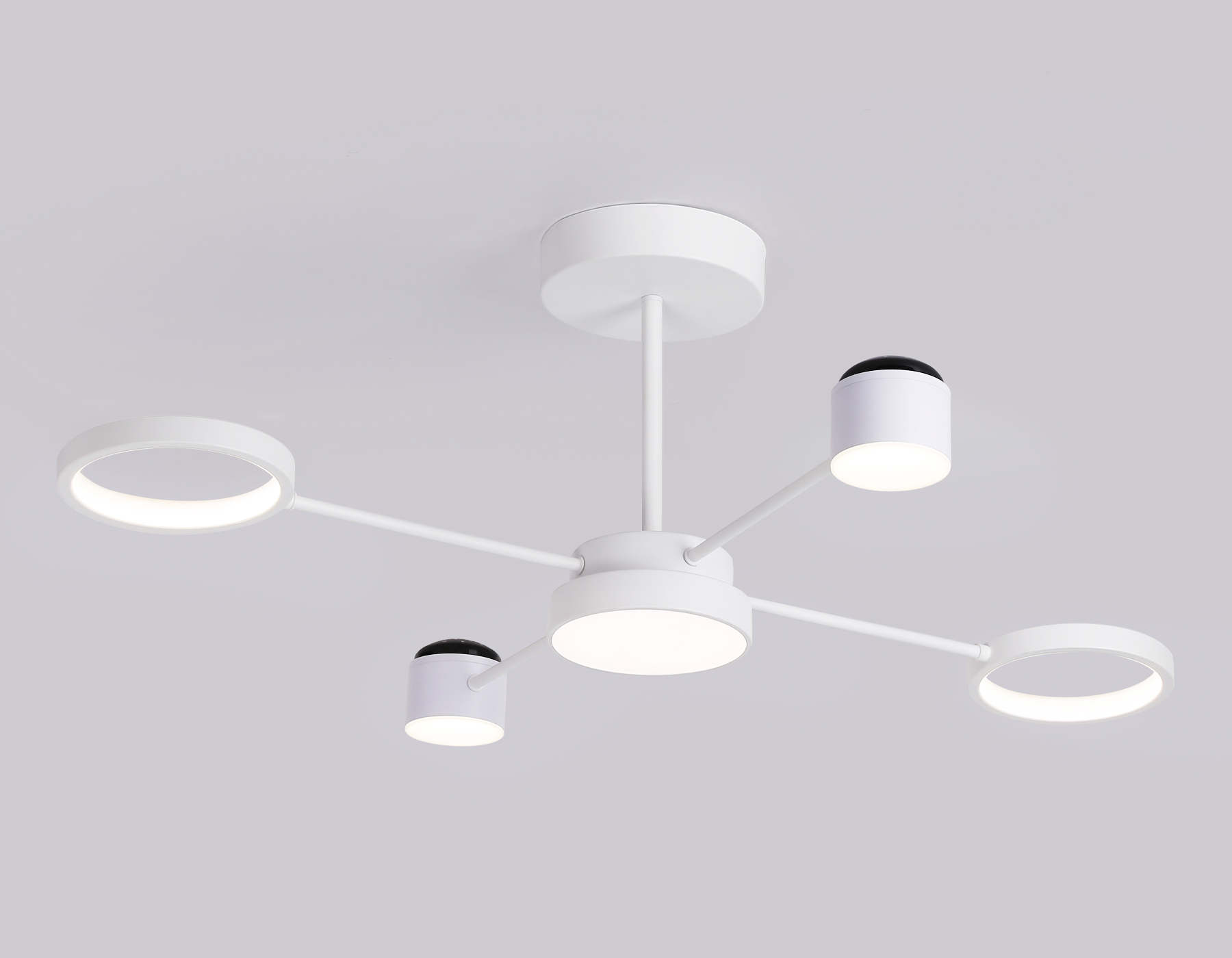 FL51631/4+1 WH белый 3000K-6400K 48W 910*745*300 (ПДУ ИК)