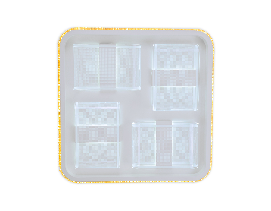 Потолочный светодиодный светильник Ambrella FA627 WH белый 126W  (ПДУ РАДИО 2.4)