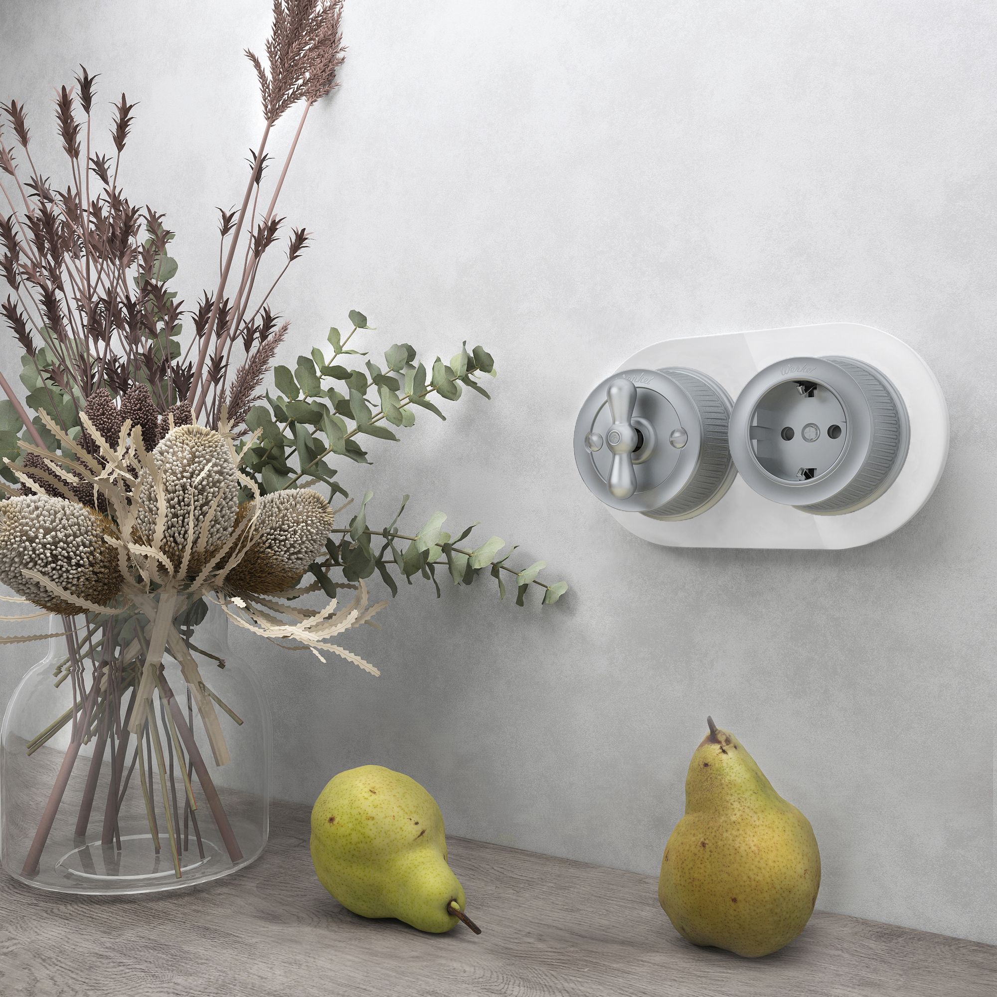 Рамка на 2 поста Werkel Favorit Runda (Белый) WL21-frame-02 / W0025101 / a044889