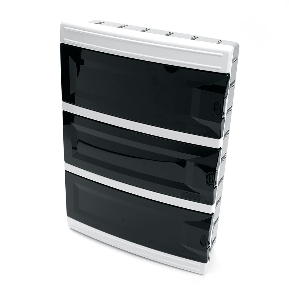 Бокс встраиваемый STEKKER EBX40-2/36-41 36 модулей, пластик, серия Home