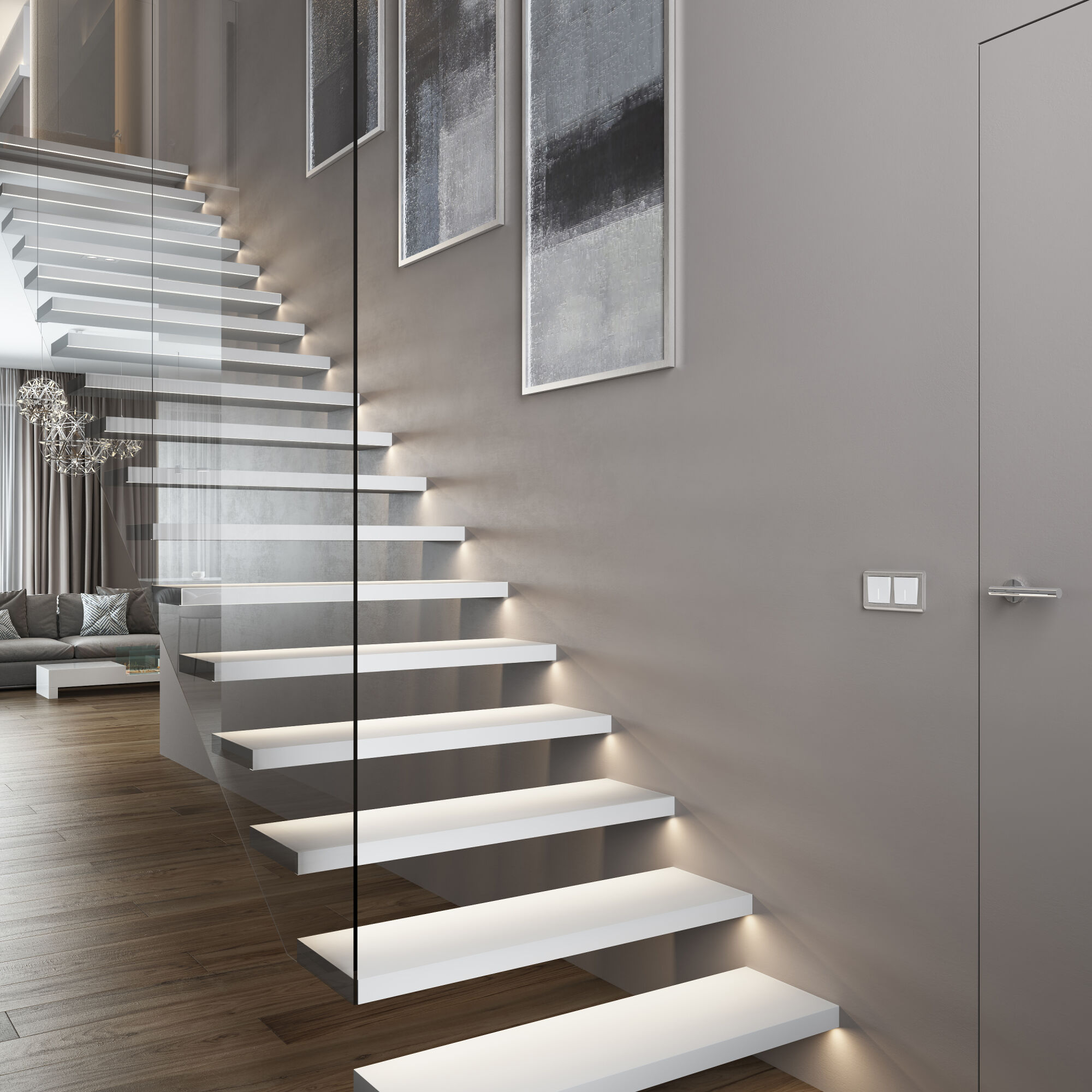 Рамка WERKEL Stream на 2 поста (серебрянный) WL12-Frame-02 / W0022106 / a034327