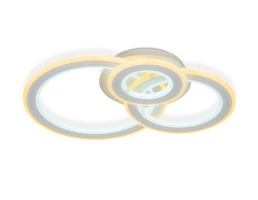 Потолочный управляемый светильник Ambrella Original FA861 WH 71W белый