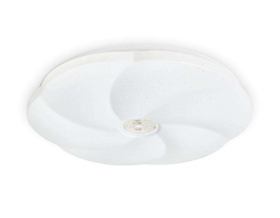 Потолочный светодиодный светильник Ambrella  FF24 WH белый 72W  (ПДУ ИК)