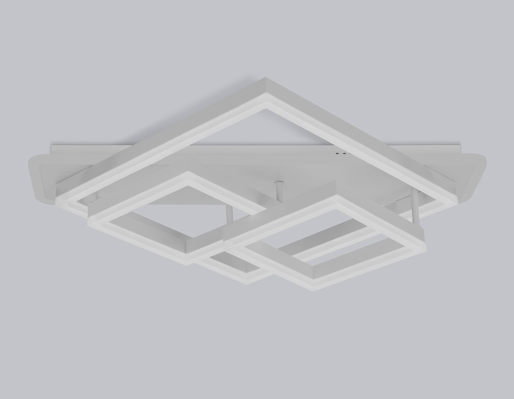 FA8531 WH белый 132W 3000K-6400K+RGB 630*570*160 (ПДУ РАДИО 2.4G)