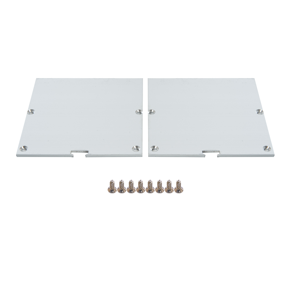 Профиль алюминиевый накладной/подвесной с отсеком для БП, серебро, CAB265