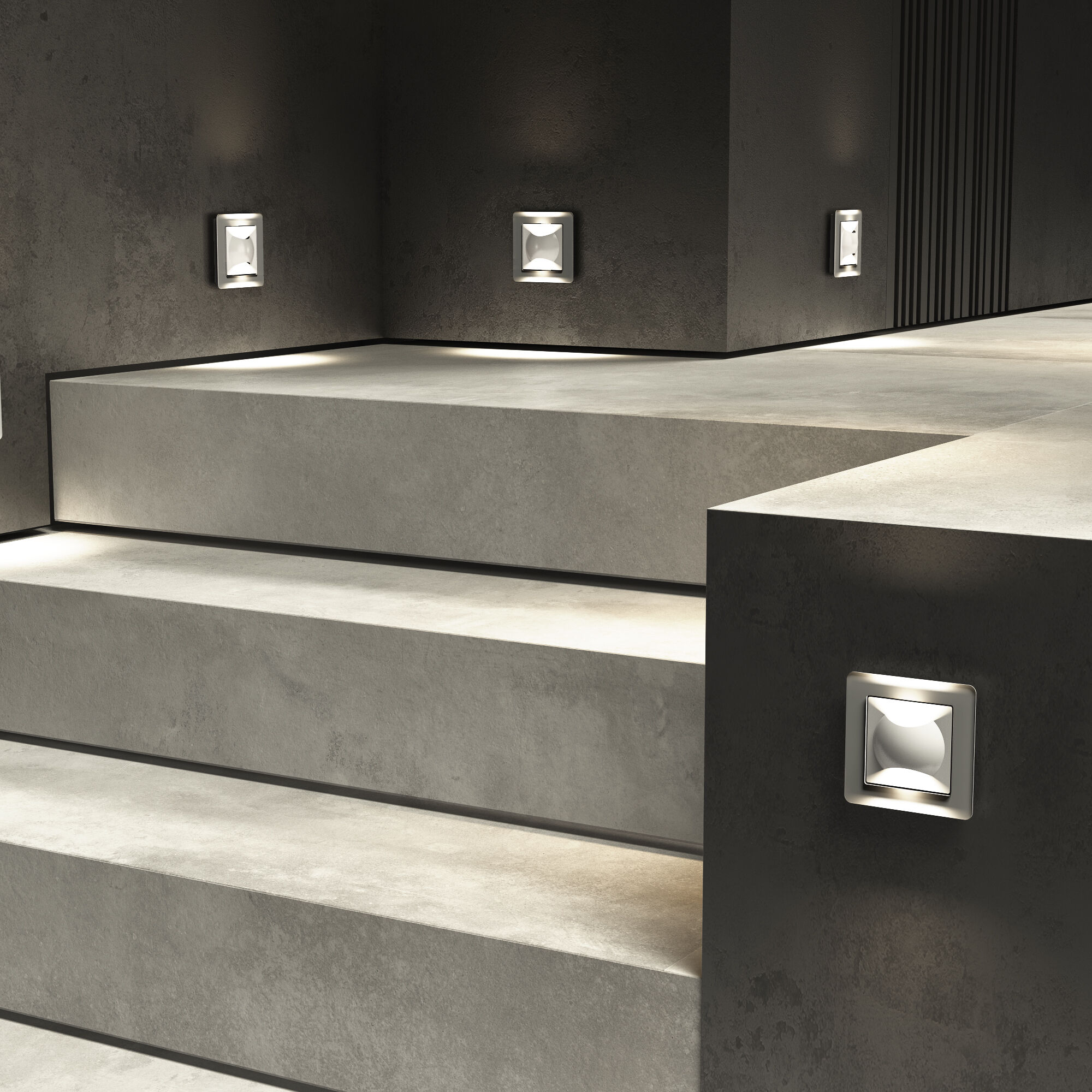 Встраиваемая LED подсветка Werkel Moon (белый матовый) W1154501