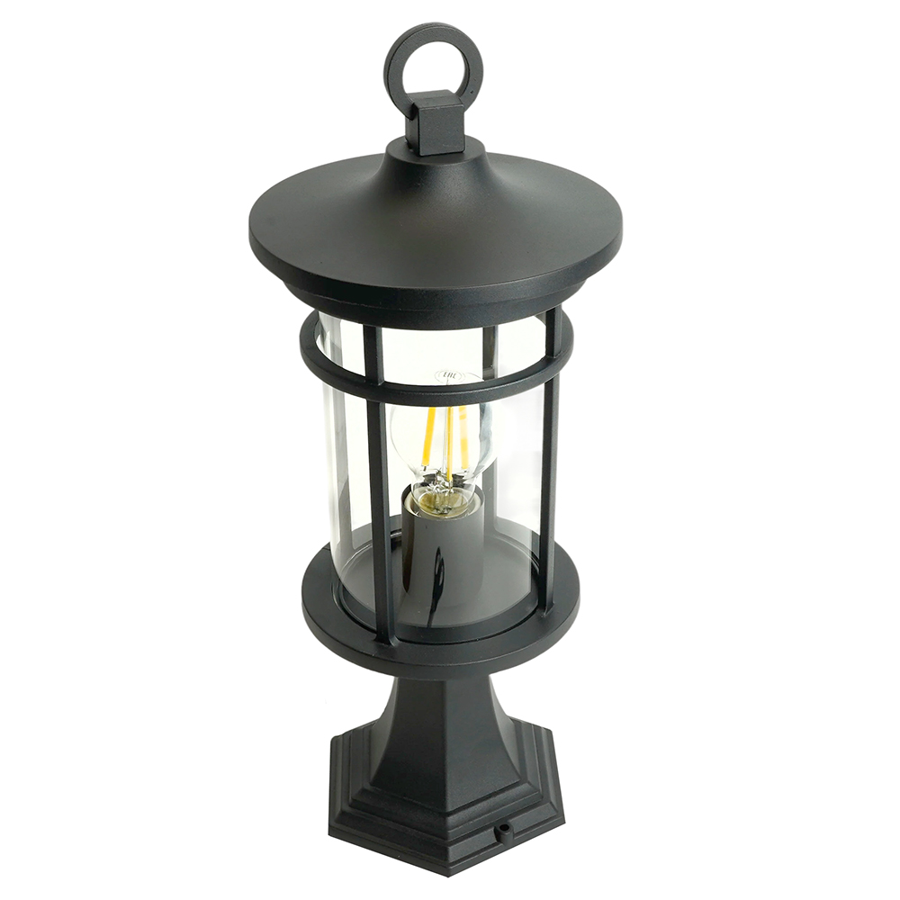 Светильник садово-парковый Feron PL764 на постамент 60W 230V E27, черный