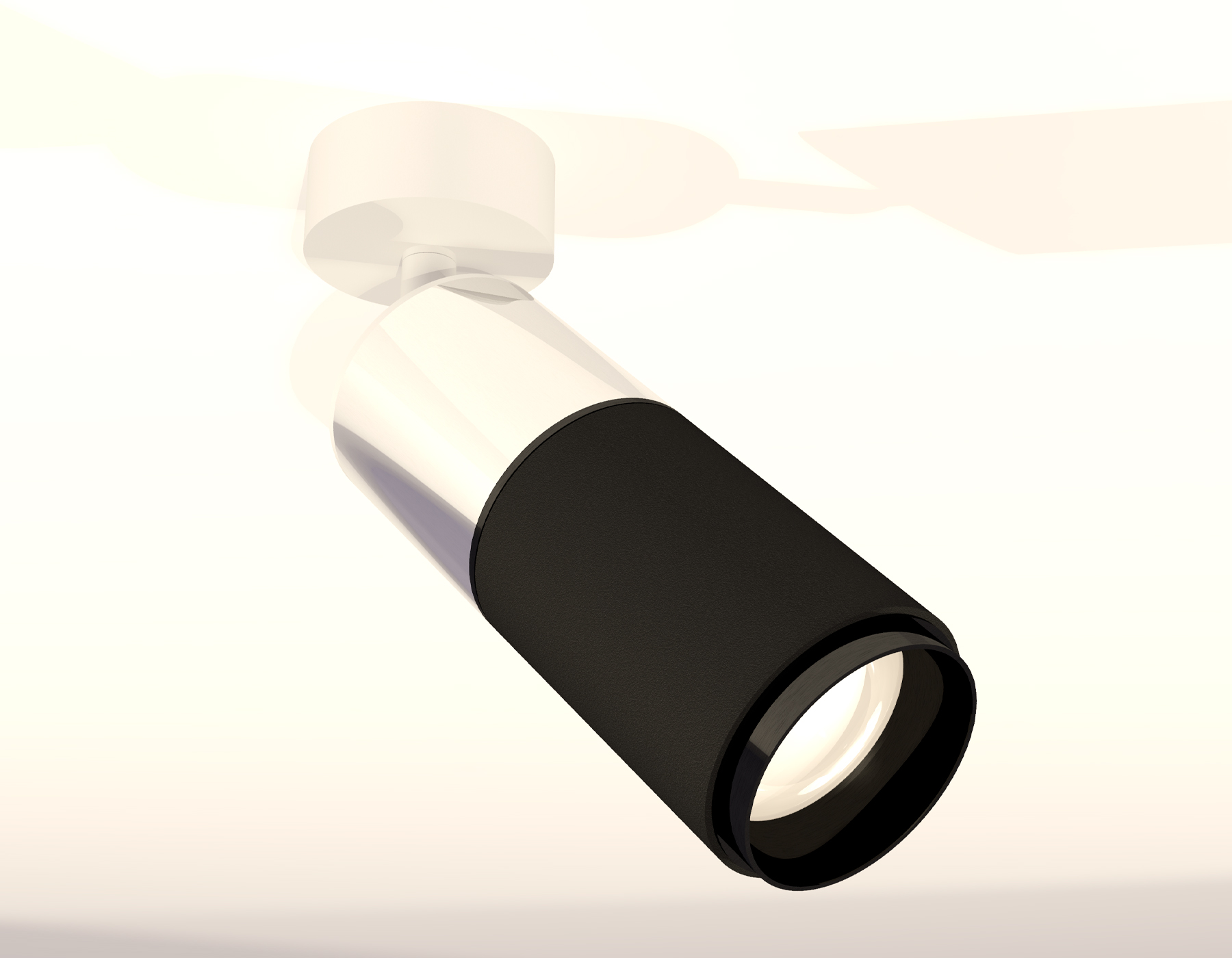 Спот поворотный XM6313017 SBK/PSL/PBK белый песок/серебро полированное/черный полированный MR16 GU5.3