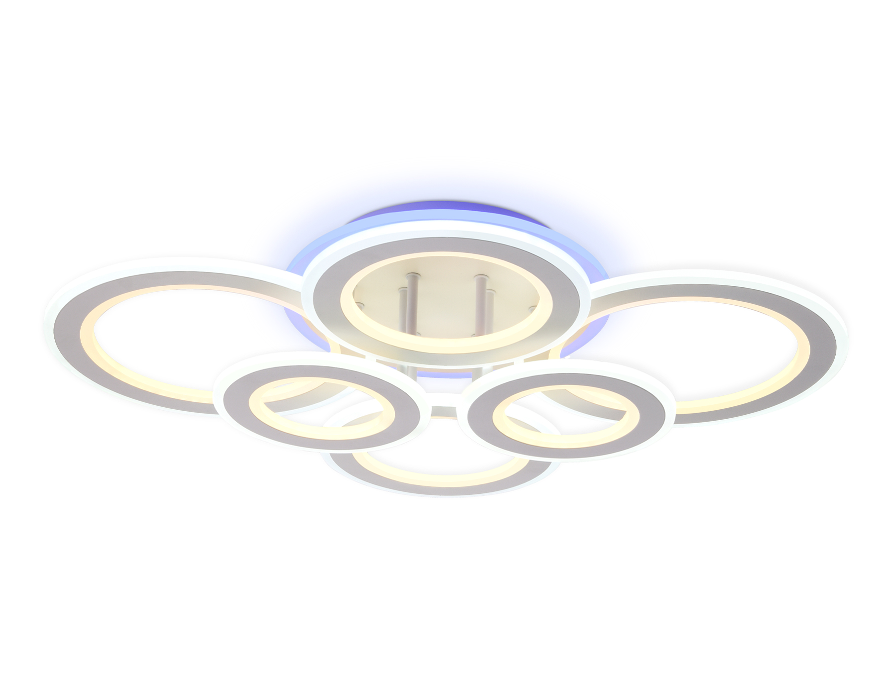 Потолочный светодиодный светильник с пультом Ambrella FA8808 WH белый 198W 700*540*150 (ПДУ РАДИО 2.4)