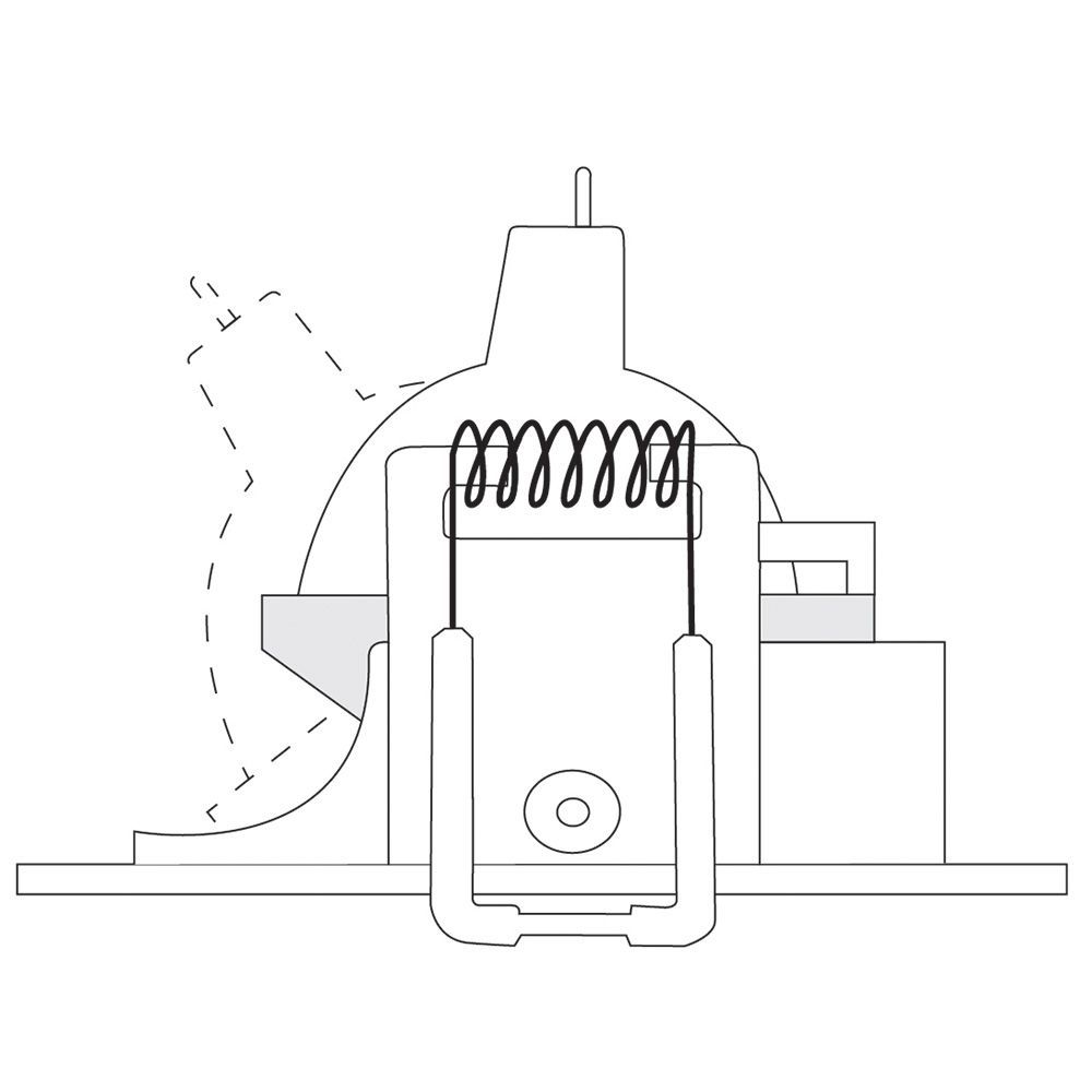 Светильник встраиваемый Feron DL2831 потолочный MR16 GU5.3 белый, черный