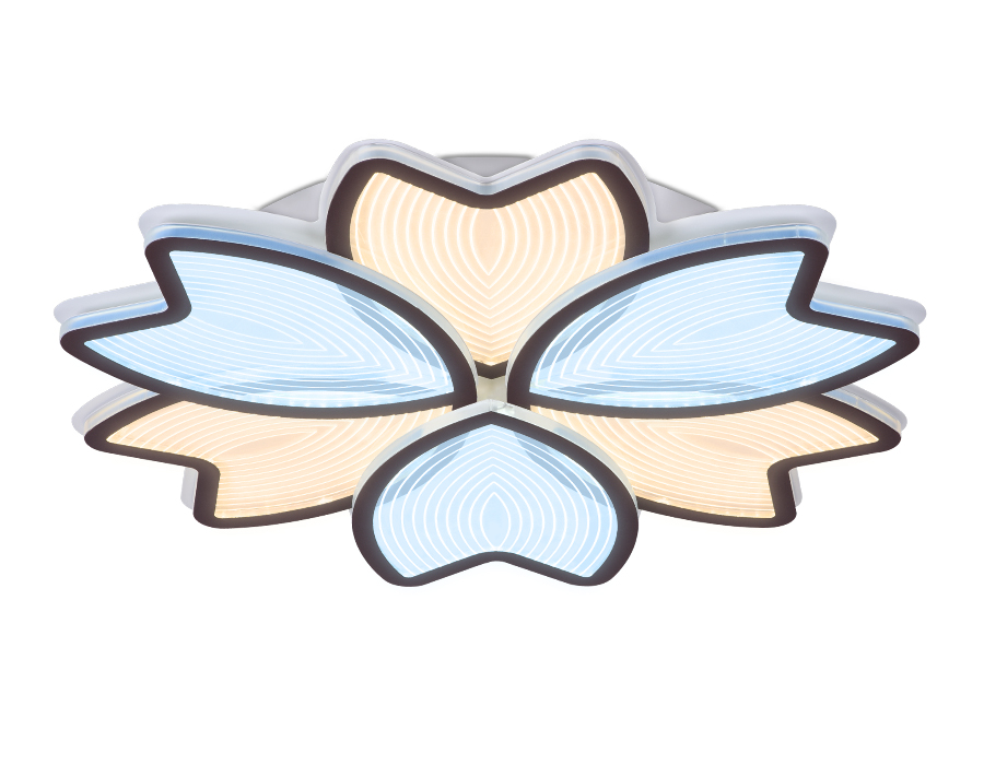 Потолочный светодиодный светильник Ambrella с пультом AK4305 кофе 117W 510*500*80