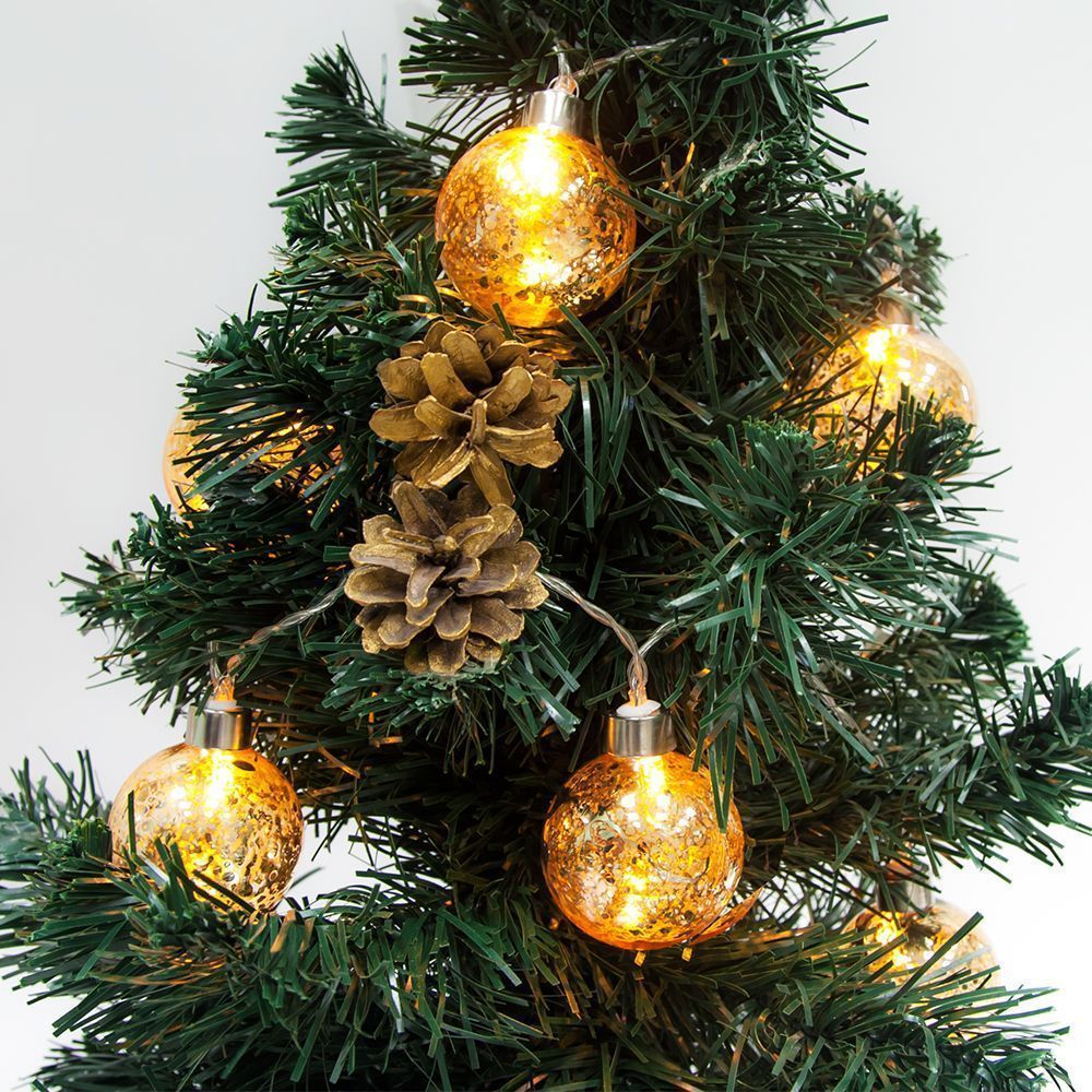 Светодиодная гирлянда Feron CL110 фигурная теплый белый с питанием от батареек