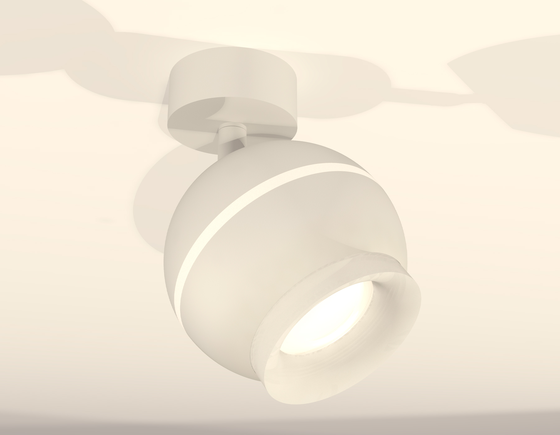 Спот поворотный XM1101017 SWH/FR белый песок/белый матовый MR16 GU5.3 LED 3W 4200K (A2202, C1101, N7165)