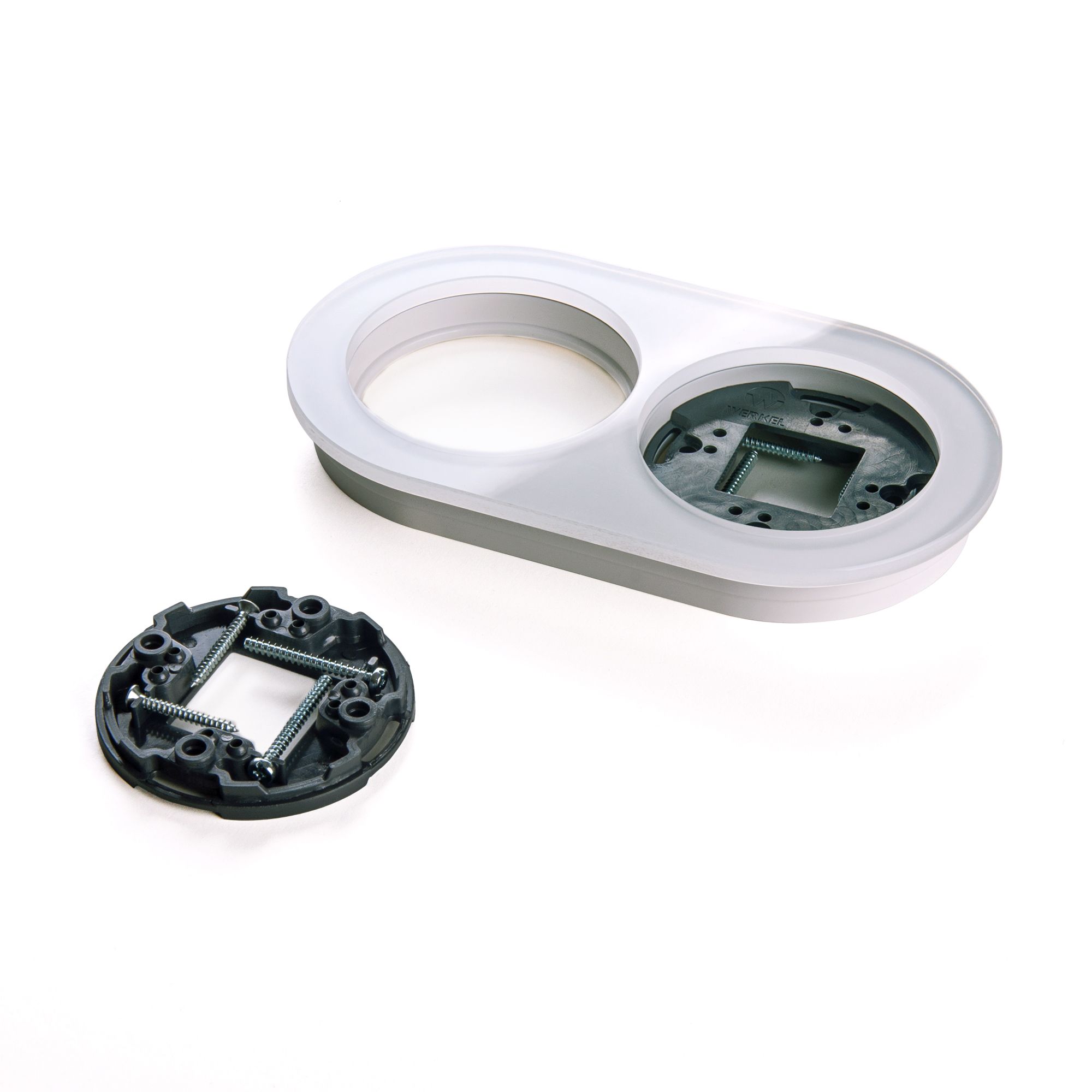 Рамка на 2 поста Werkel Favorit Runda (Белый) WL21-frame-02 / W0025101 / a044889