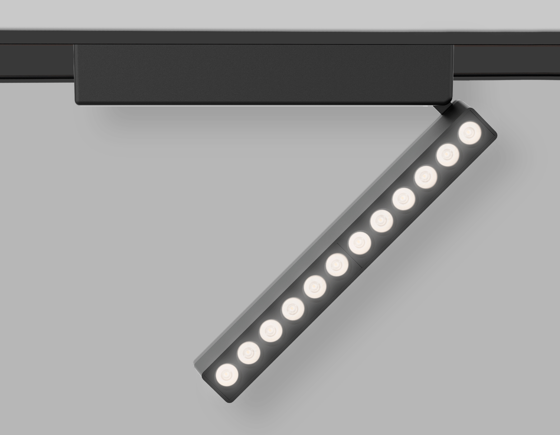 Светильник трековый Ambrella Magnetic Ultra Slim GV1474 BK черный IP20 12W 4200K 48V 24° 230*26*80