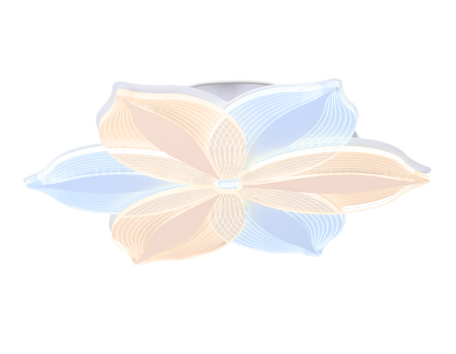 Потолочный светодиодный светильник Ambrella с пультом AK4315 белый 85W 520*450*80