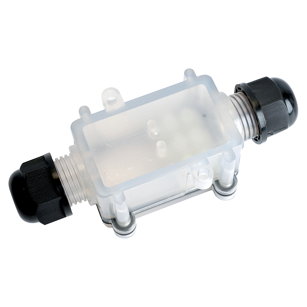 Коробка распределительная  LD536 водонепроницаемая на 2 выхода, 450V, 115х53х36, прозрачный