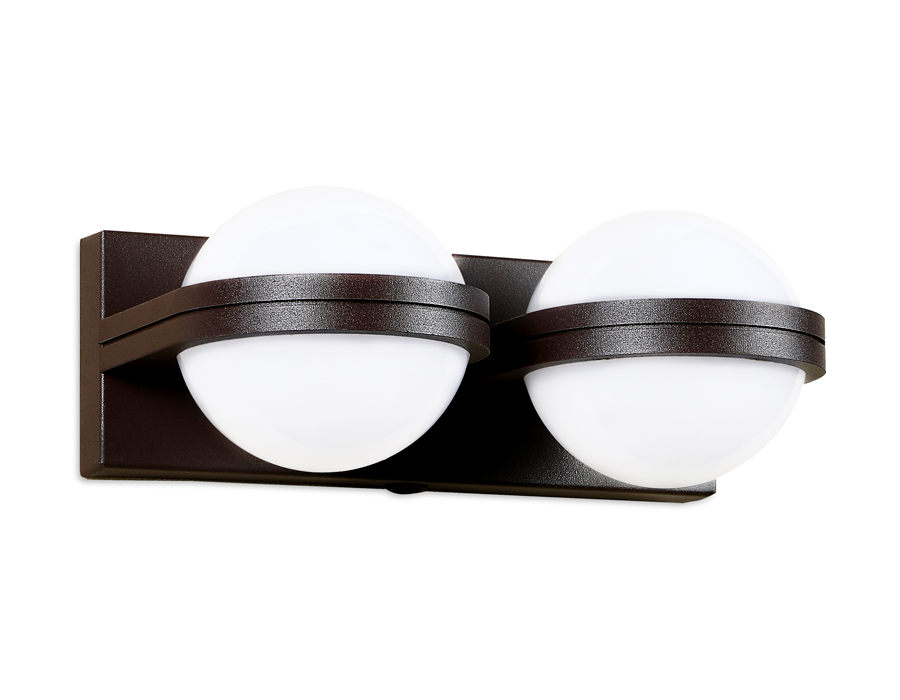 Настенный светодиодный светильник с выключателем Ambrella FW559/2 SCF кофе песок LED 3000K 10W 240*80*138