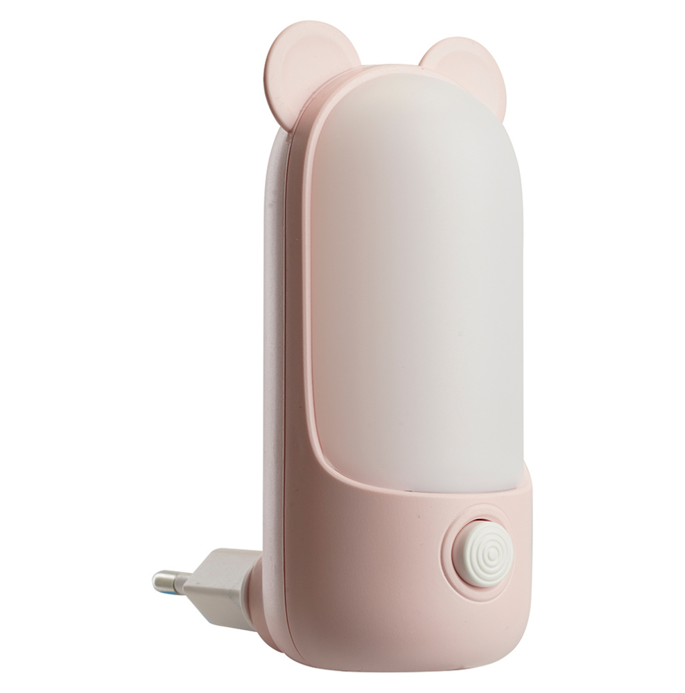 Светильник ночник Feron FN1172 0,8W 220V, розовый