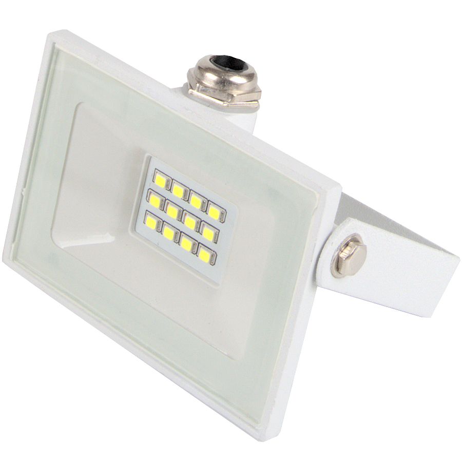 Светодиодный прожектор GENERAL IP65 6500К 10Вт (GTAB-10BT-IP65-6500-W)