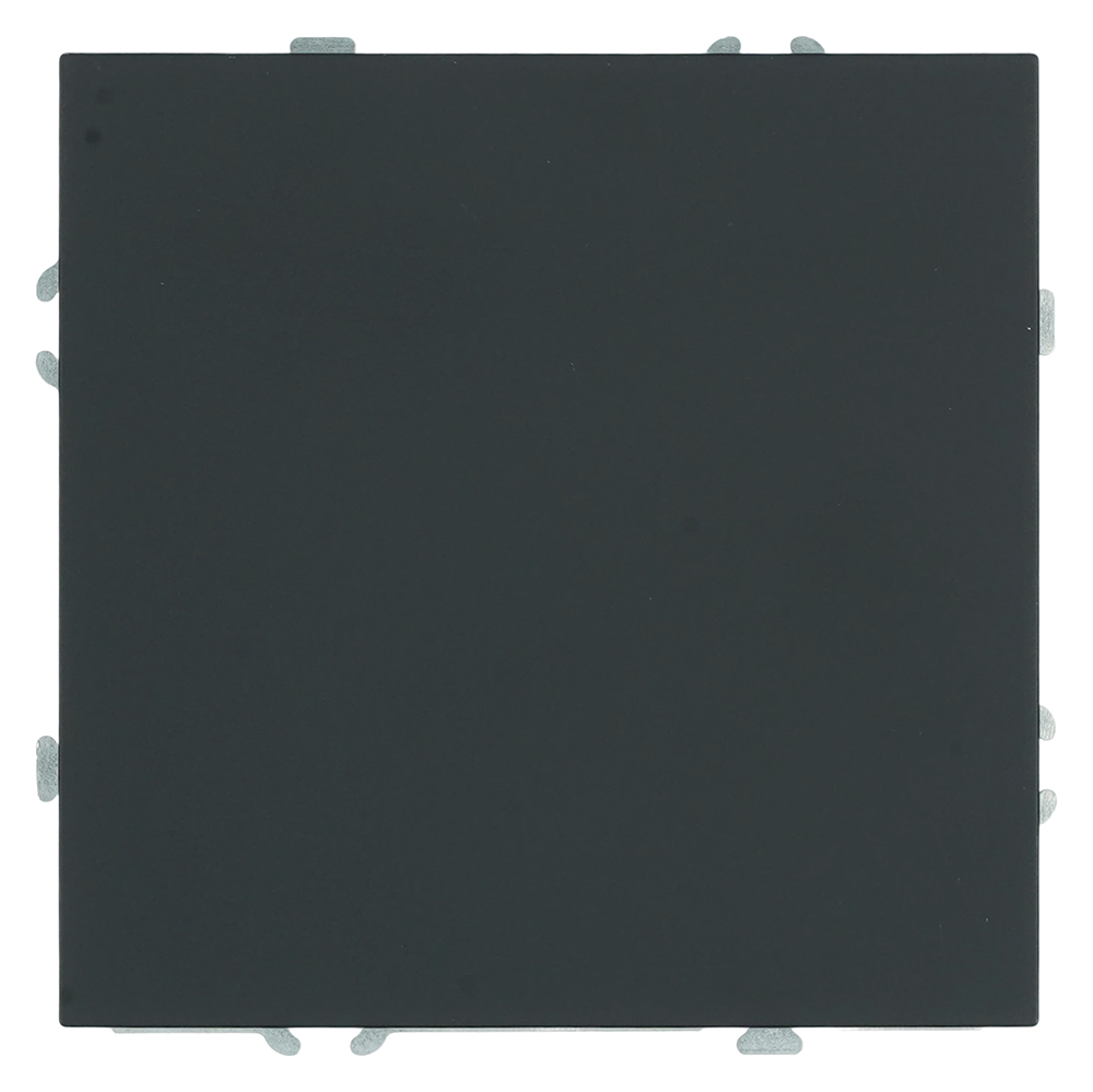 Переключатель 1-клавишный (механизм), СЗК, STEKKER, 250В, 10A, серия Эмили, RSW10-5105-05ZK, черный уголь, soft touch