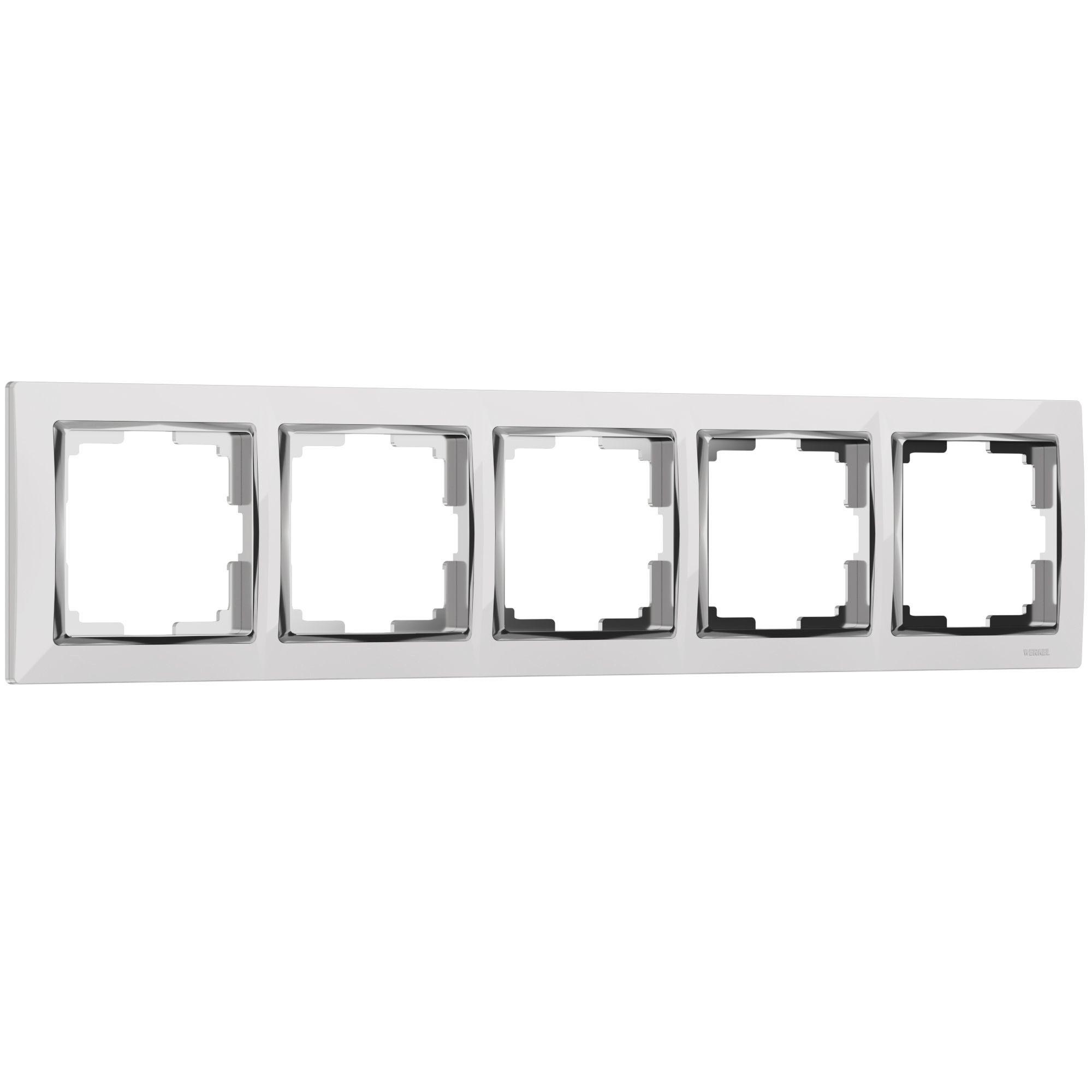 Рамка WERKEL Snabb на 5 постов (белая) WL03-Frame-05-white / W0051901 / a030802