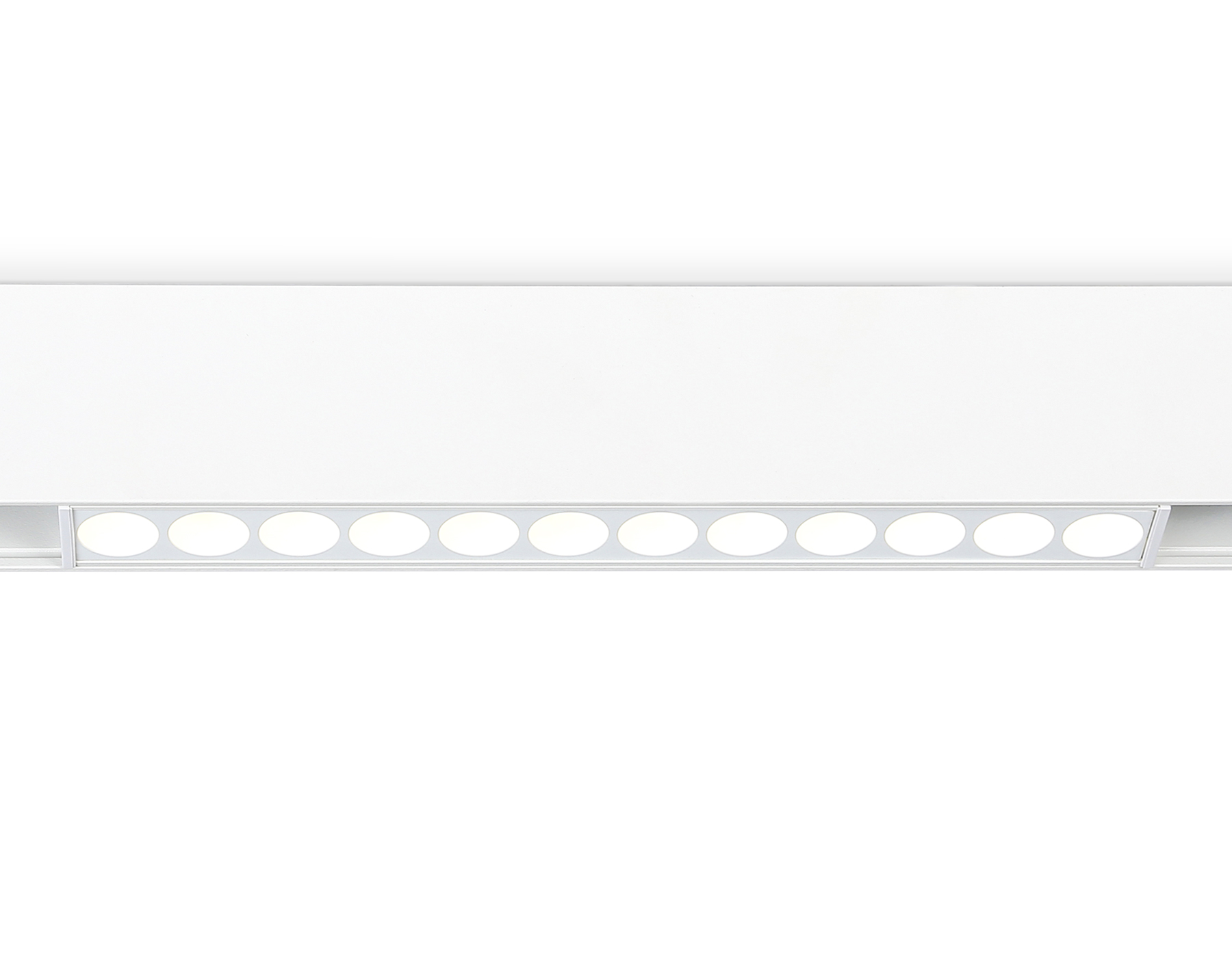 Трековый низковольтный светильник GL4022 WH белый IP20 12W 4200K 48V 24° 220*22*45