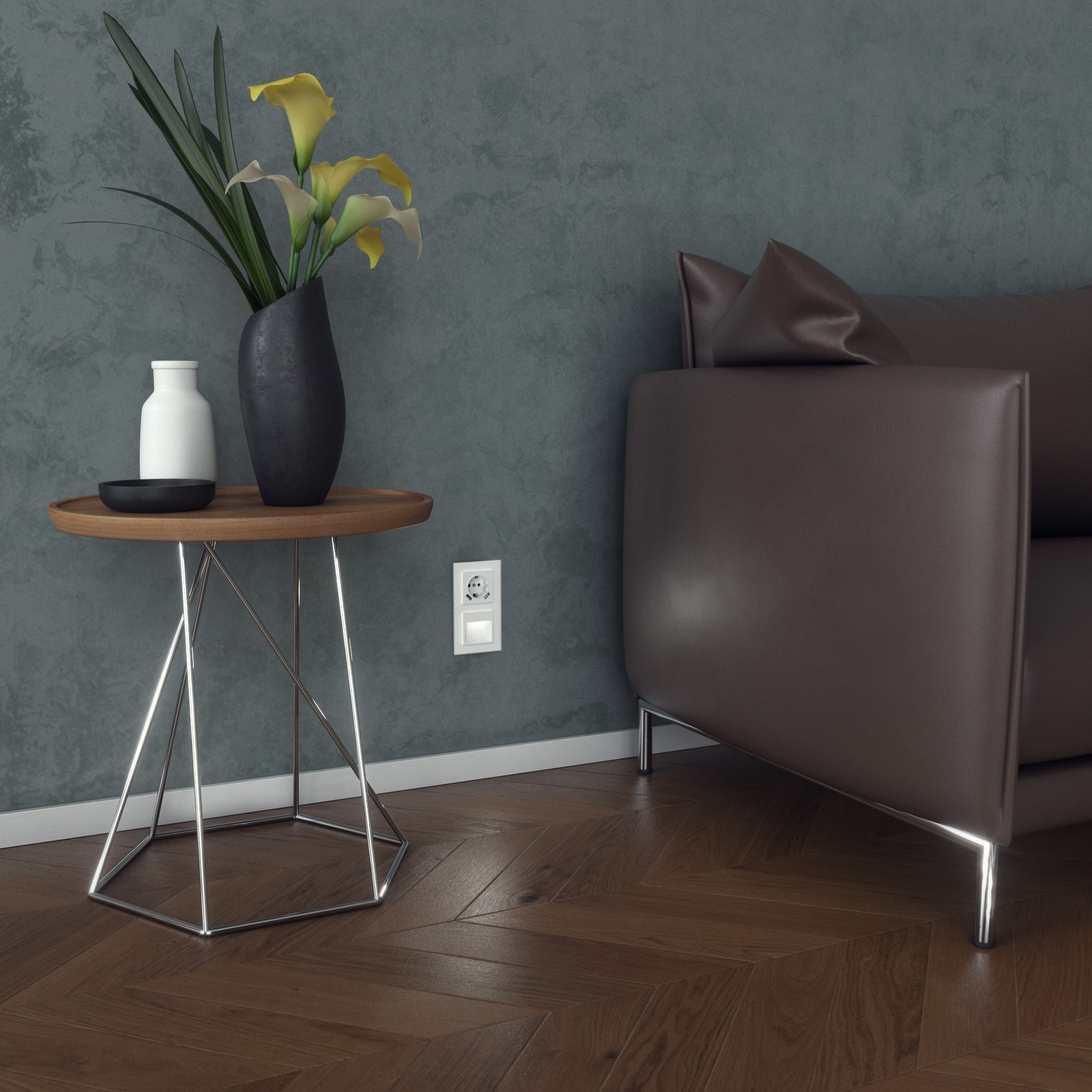 Рамка WERKEL Favorit на 2 поста (белый матовый) WL01-Frame-02 / W0021105 / a036577