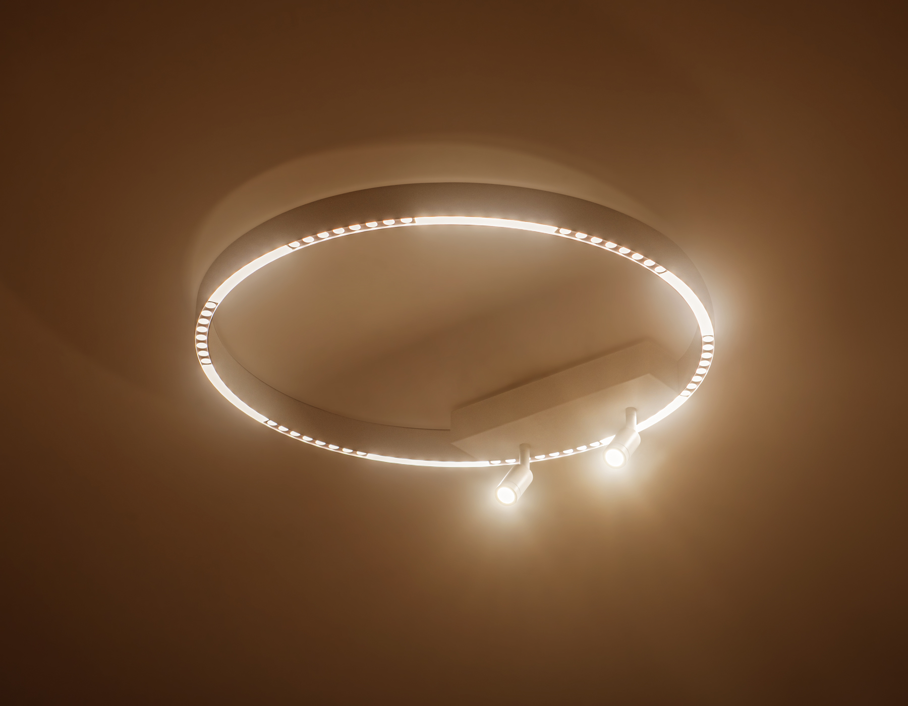 Потолочный LED светильник FL5807/1+2 WH белый 40W 3000K/4200K/6400K D600*95 (без ПДУ) Потолочный LED светильник FL5807/1+2 WH белый 40W 3000K/4200K/6400K D600*95 (без ПДУ)