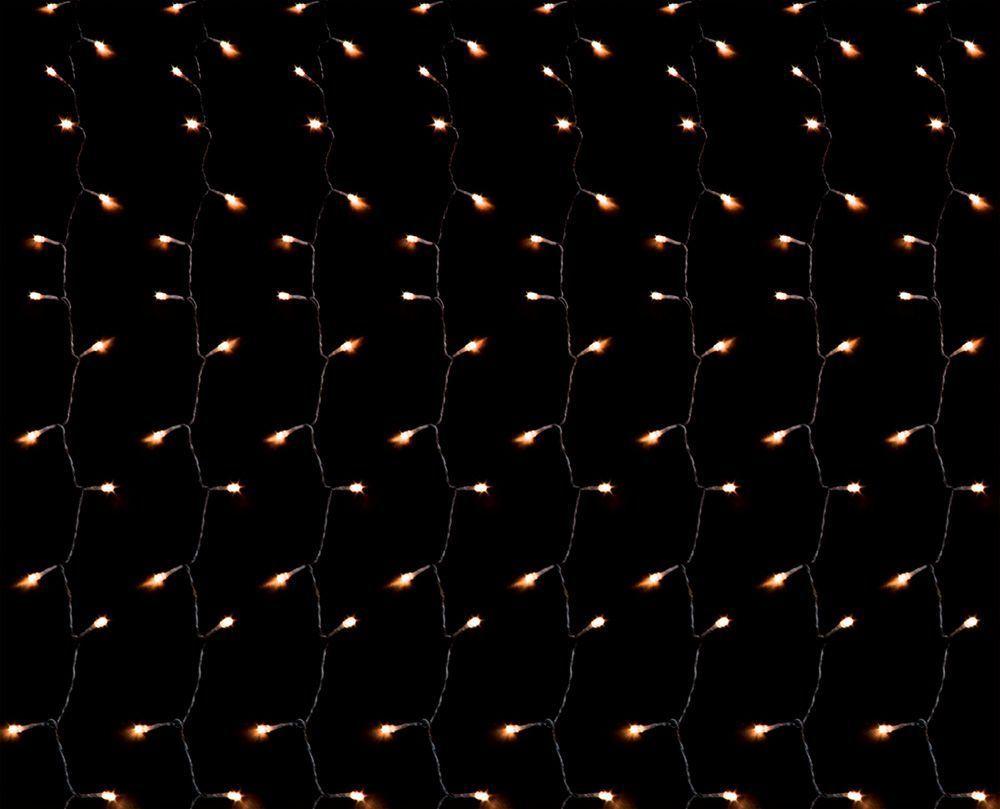 Светодиодная гирлянда Feron CL13 занавес 6*6м + 5м 24V теплый белый c питанием от сети