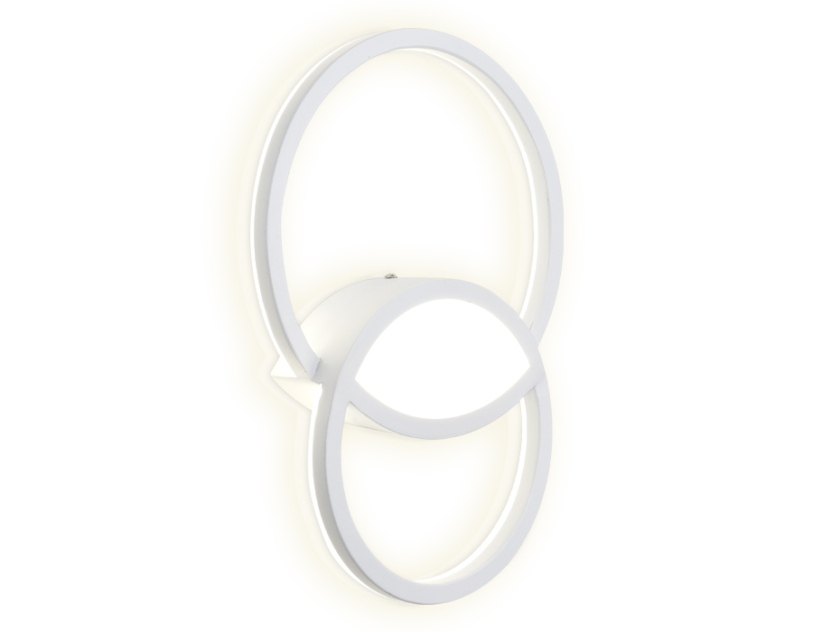 Светильник Ambrella настенный FL411 WH 28W 4200K 330*310*50 (Без ПДУ)