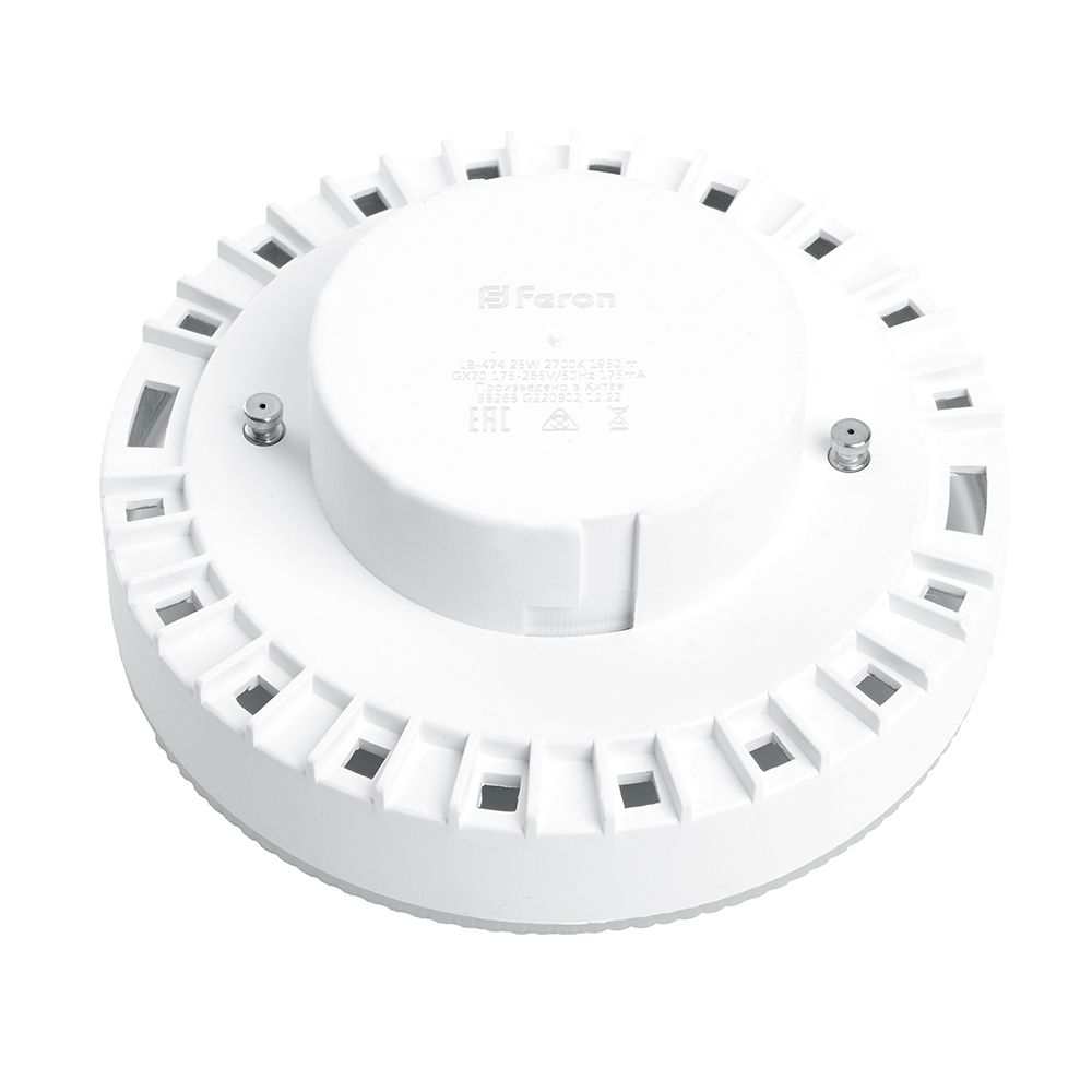 Лампа светодиодная Feron LB-474 GX70 25W 6400K Лампа светодиодная Feron LB-474 GX70 25W 6400K