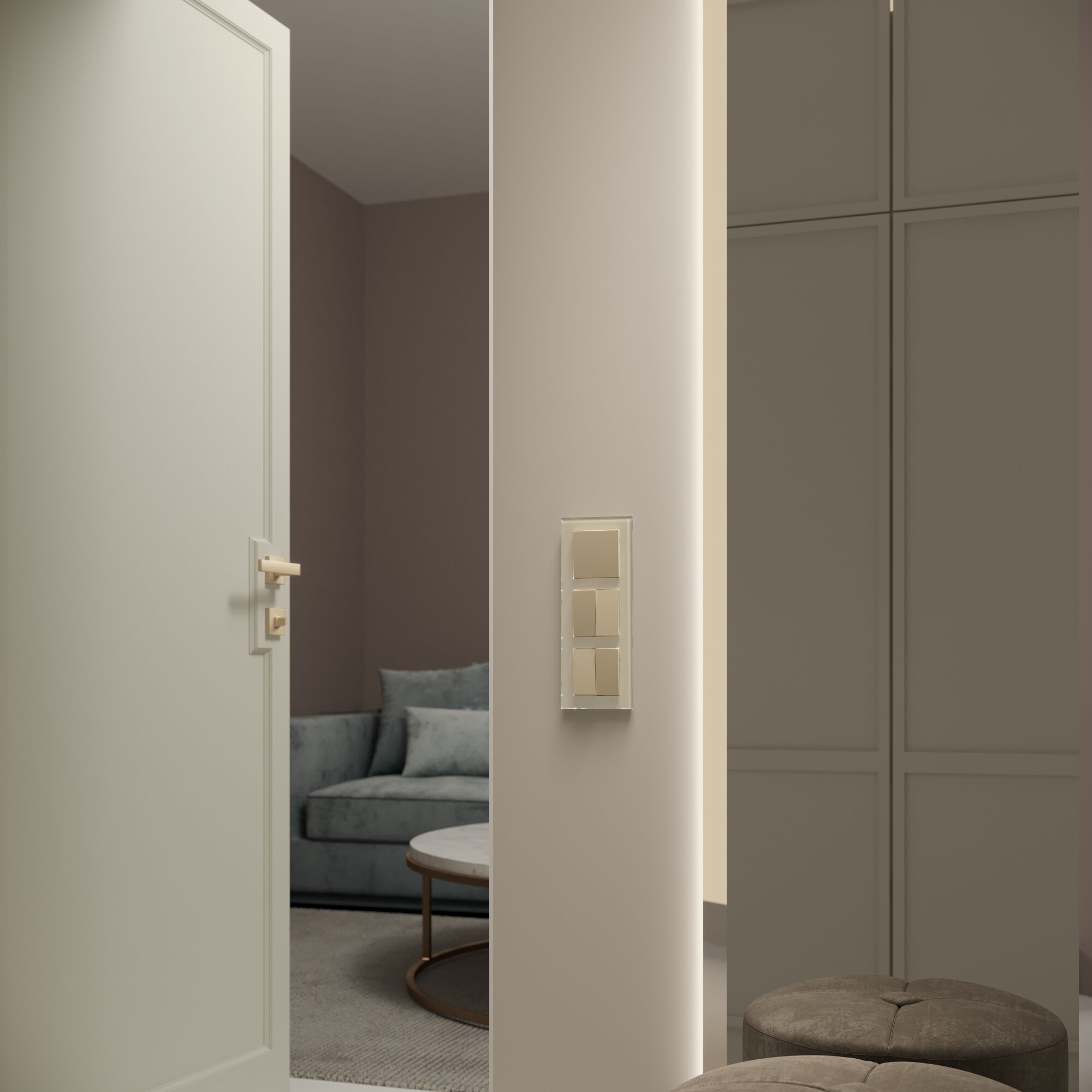 Рамка на 3 поста Favorit Werkel (молочный, стекло) W0031141