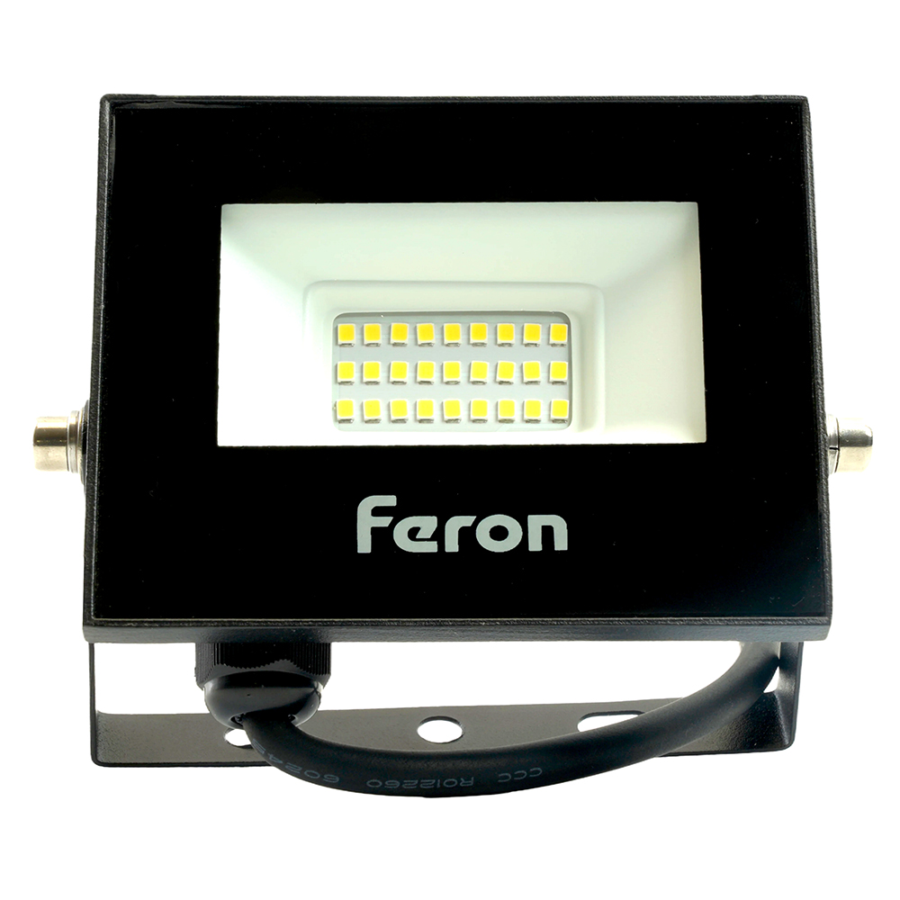 Светодиодный прожектор Feron LL-970 IP65 20W 6400K Светодиодный прожектор Feron LL-970 IP65 20W 6400K