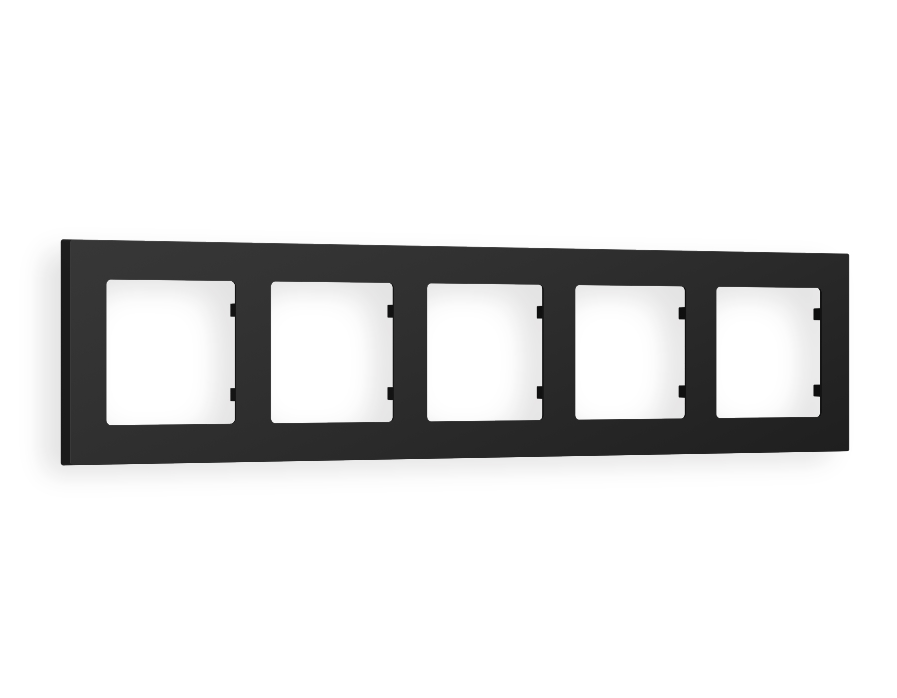 AF220705 Рамка ALFA Techno (Черный матовый) 5-ая