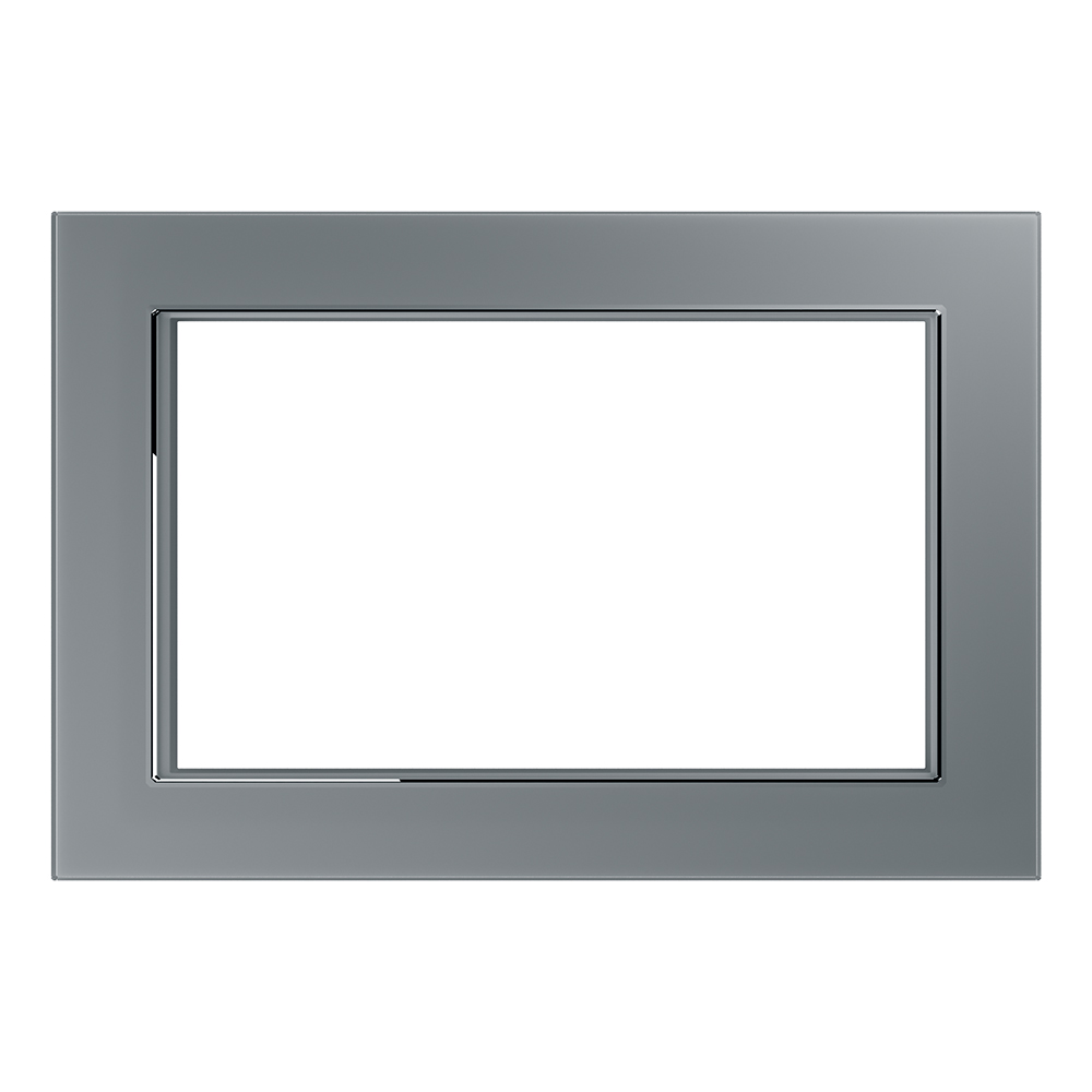 Рамка  2-местная (без перемычки) STEKKER, GFR00-7012-03, серия Катрин, серебро