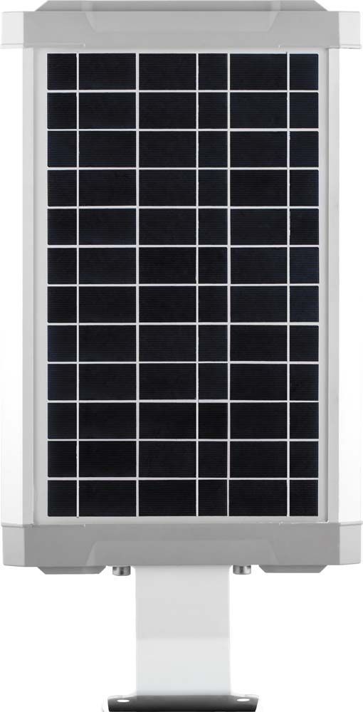 Светодиодный уличный фонарь консольный на солнечной батарее Feron SP2334 5W 6400K с датчиком движения, серый