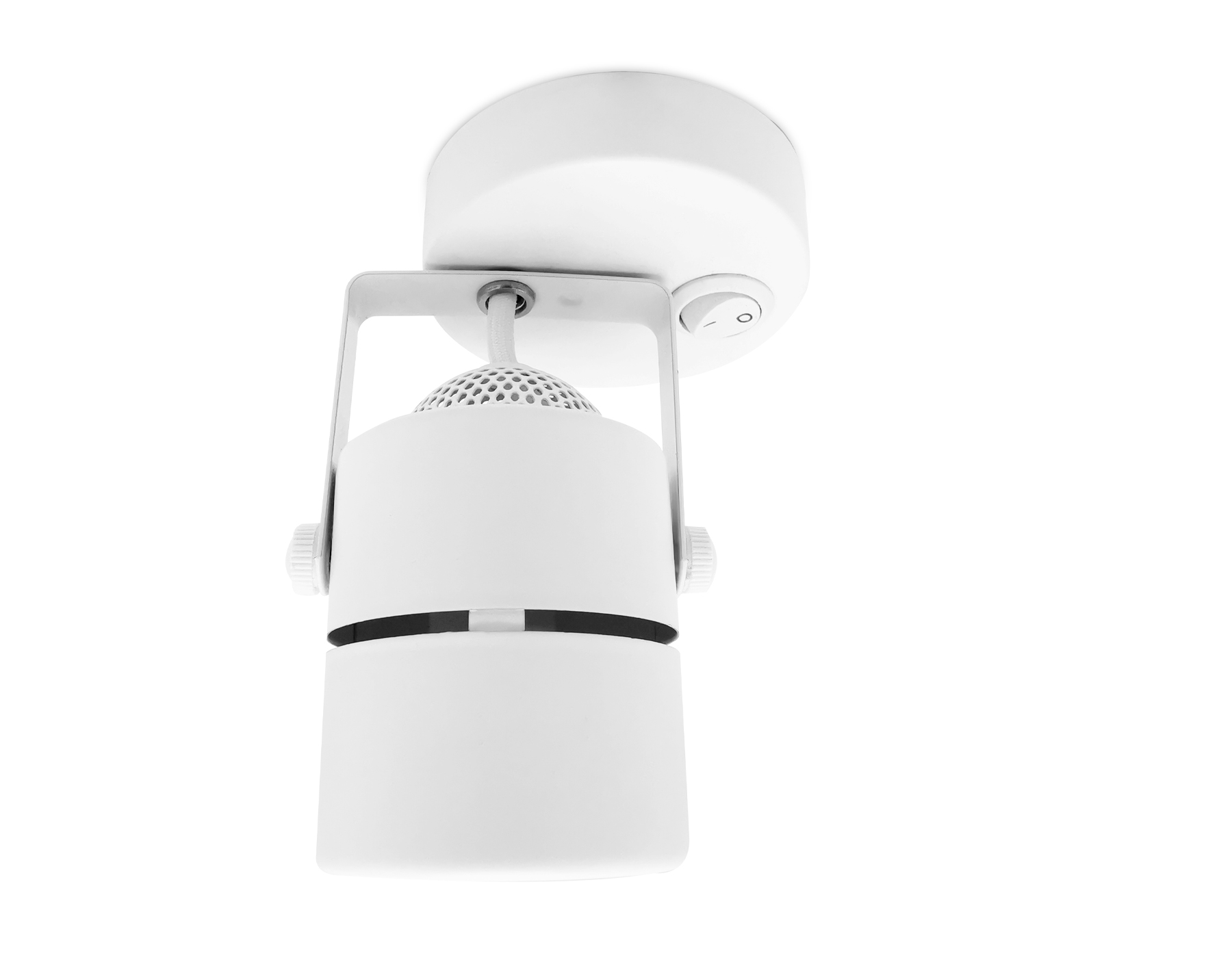 Накладной поворотный светильник TA100 WH белый GU10 D80*130*D60