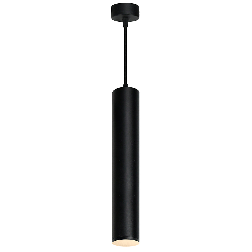 Светильник потолочный Feron ML1768 на подвесе  MR16 35W 230V, черный 55*280 Светильник потолочный Feron ML1768 на подвесе  MR16 35W 230V, черный 55*280
