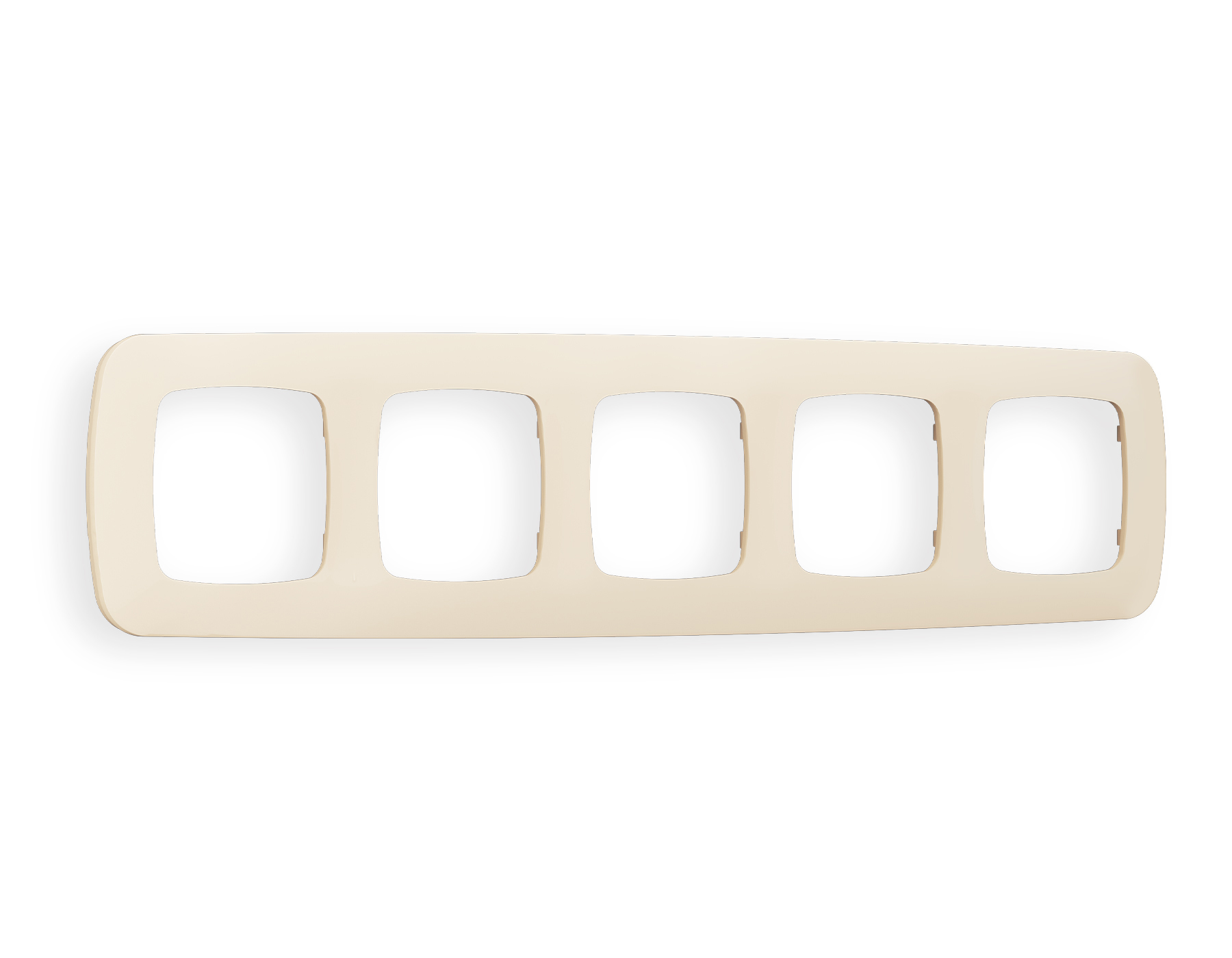OF140335 Рамка OMEGA Ecta (Бежевый матовый) 5-ая